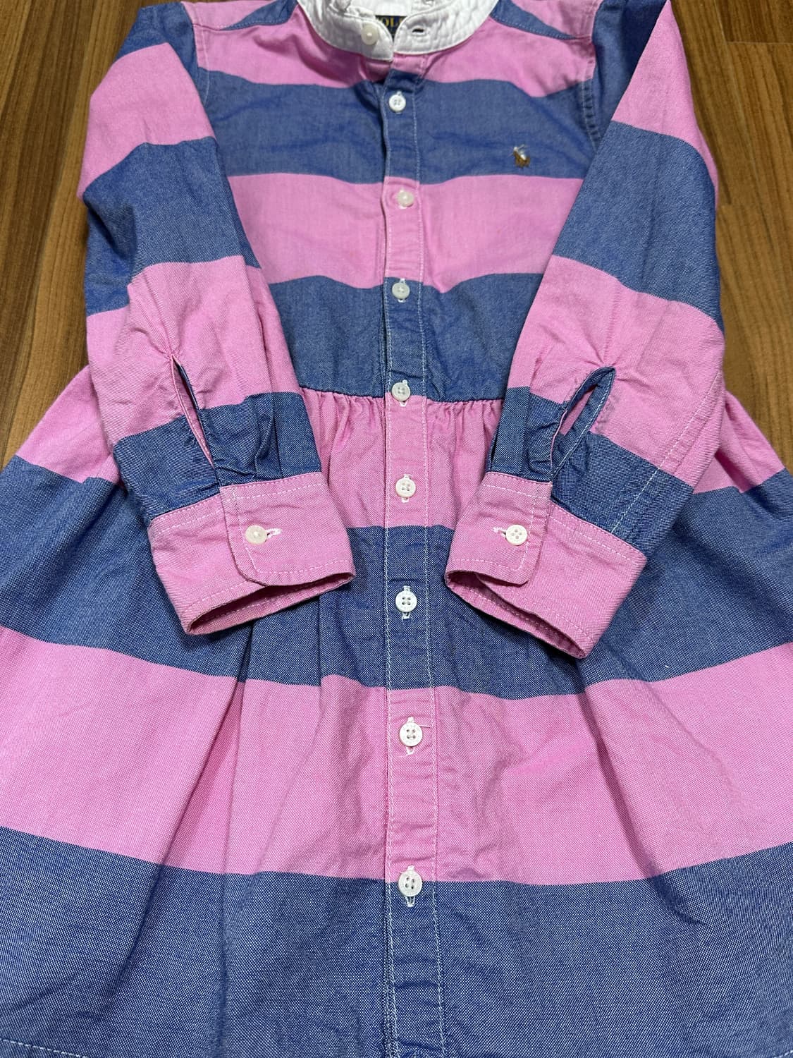 폴로 키즈 스트라이프 원피스 4/4T 상품이미지5