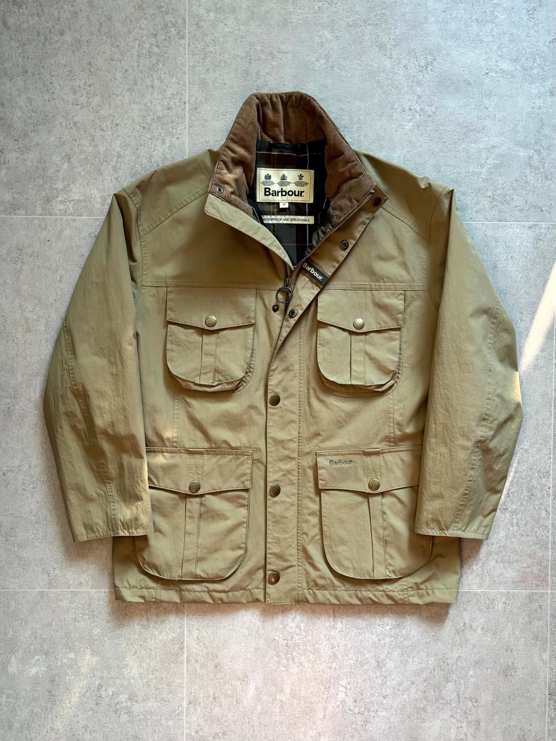 바버 Petrel 필드 자켓 M 상품이미지1