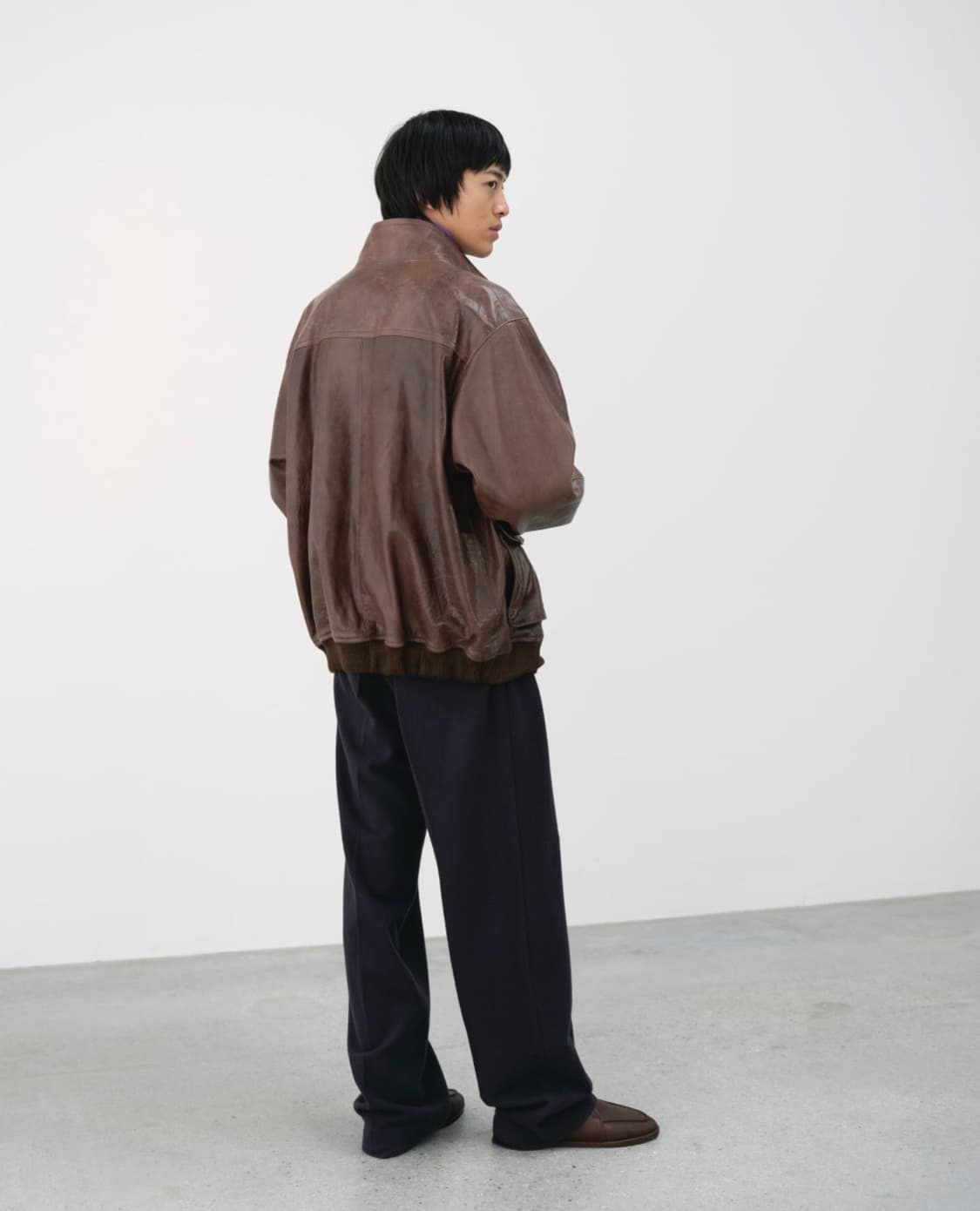 24fw 오라리 레더자켓 팝니다. 4사이즈 상품이미지4