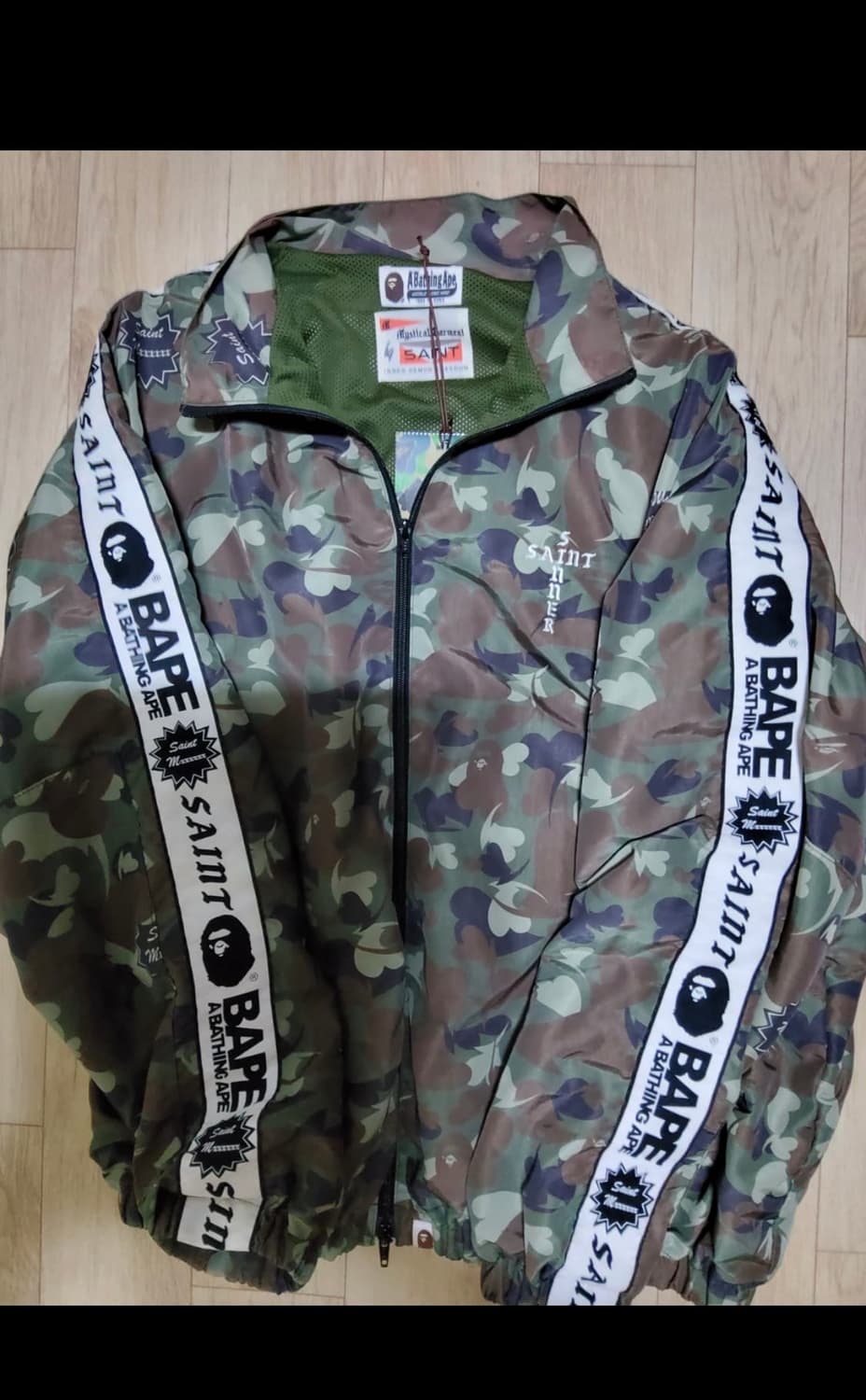 베이프 세인트미카엘 BAPE SAINT Mx6 트랙집업 자켓  상품이미지2