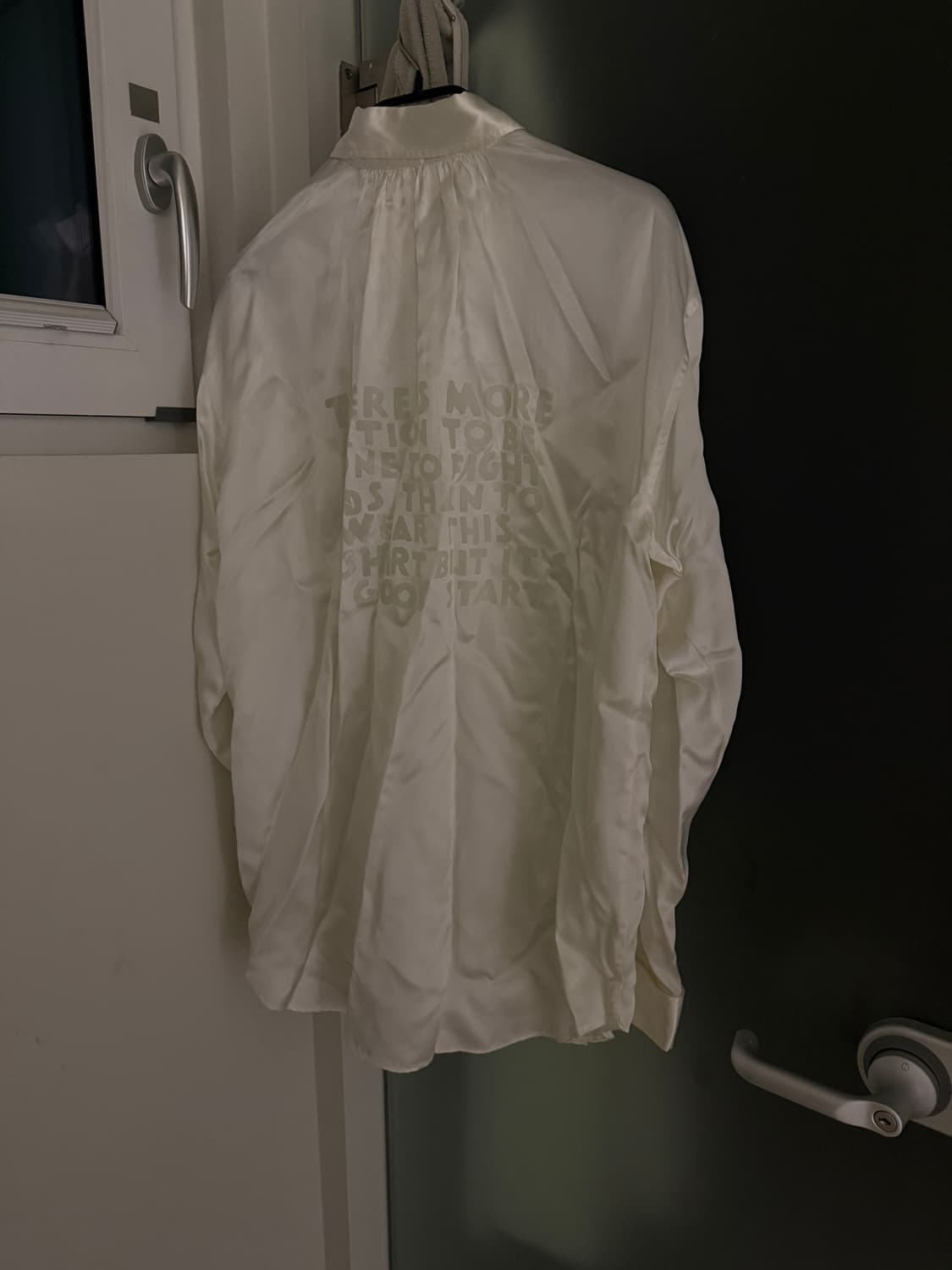 [마르지엘라/mm6] 실크 블라우스 38 사이즈 상품이미지5