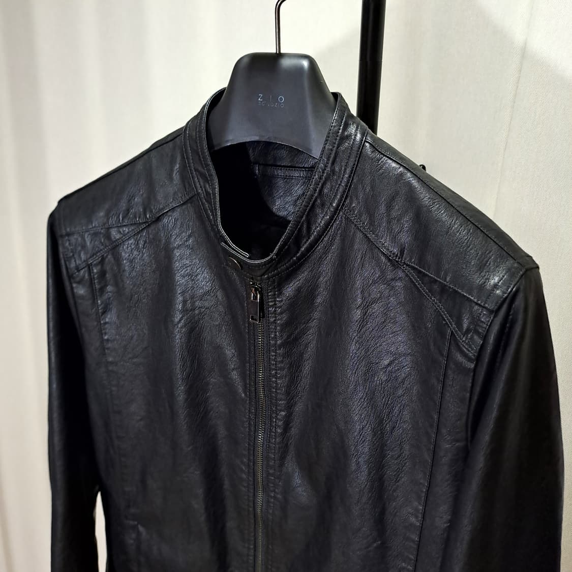 (택포) 빠니깔레 피유레더 블랙 싱글자켓 95-100 B498 상품이미지3