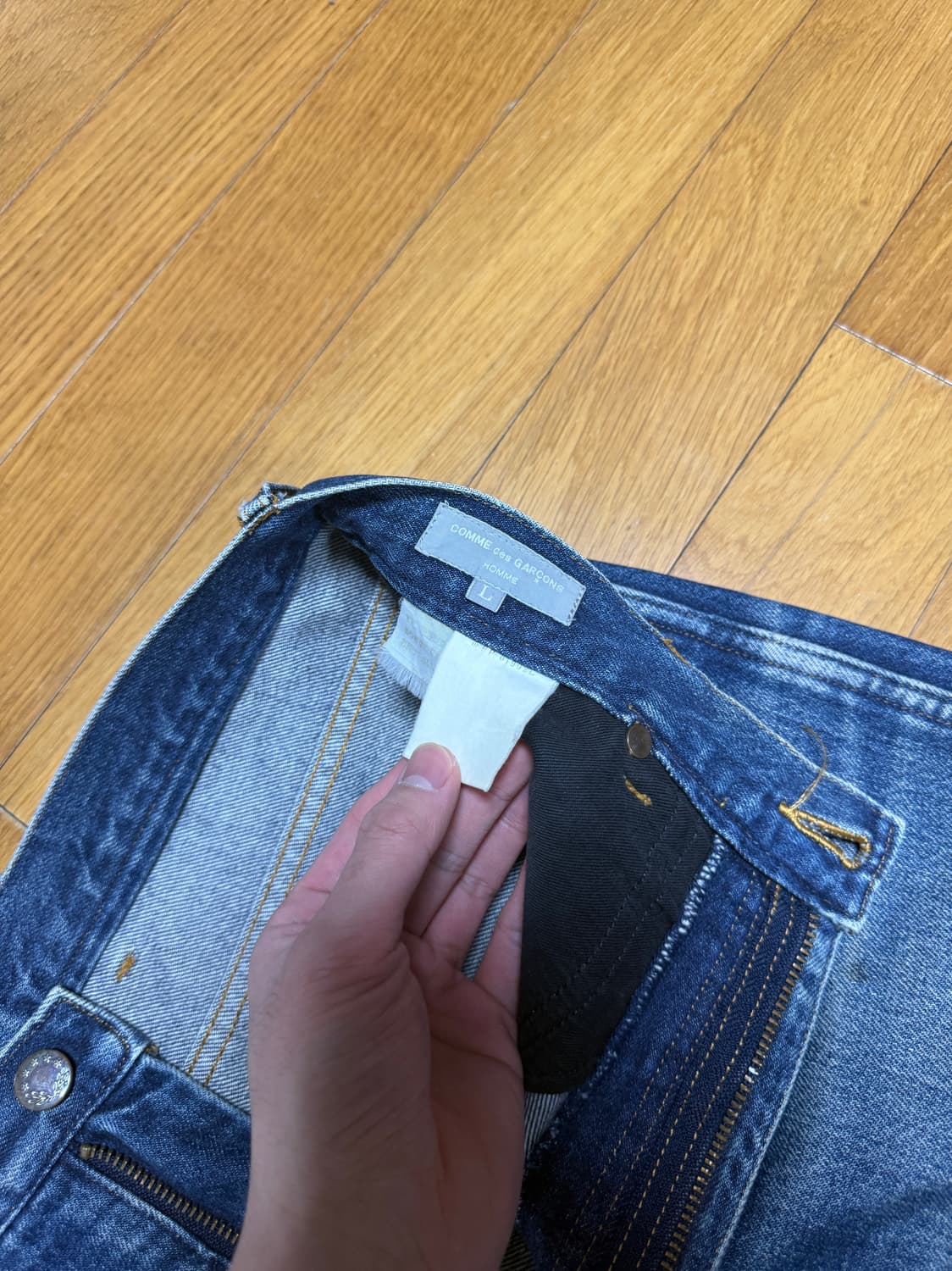 꼼데가르송 옴므 다나카 데님 팬츠 상품이미지3