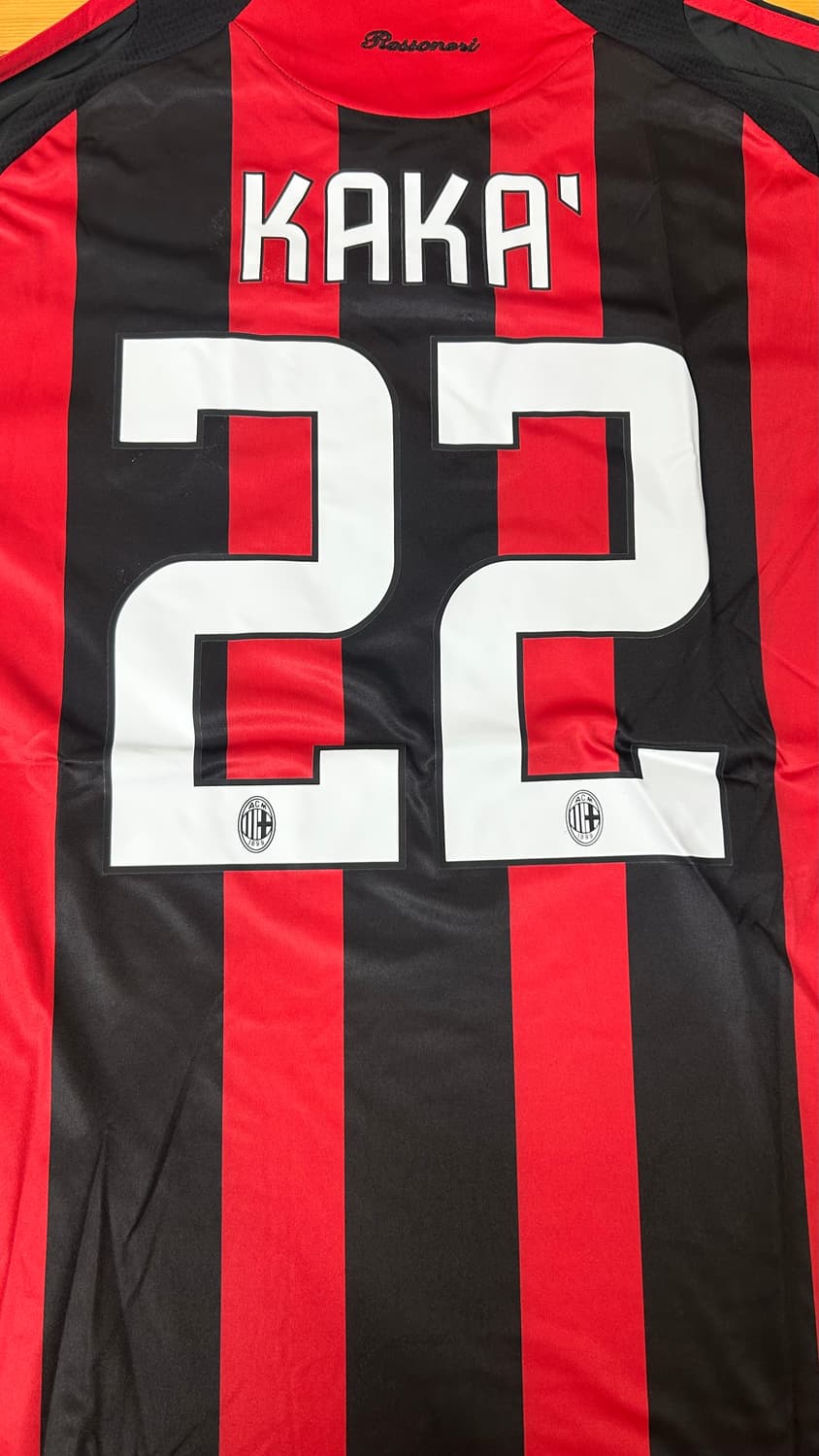 레트로 ac밀란 카카 유니폼 긴팔 상품이미지3