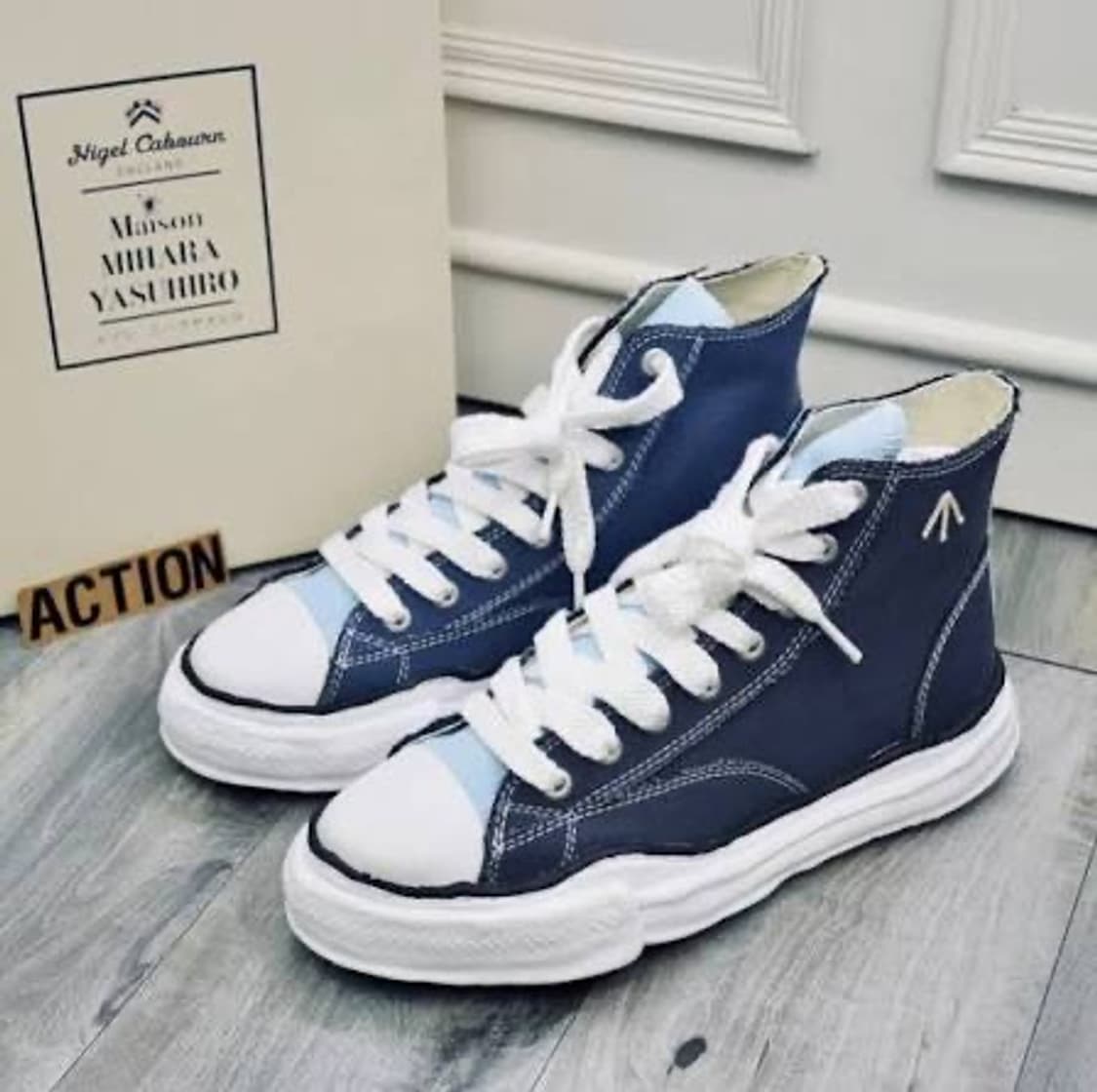 미하라 야스히로 X 나이젤 카본 하이컷 상품이미지1