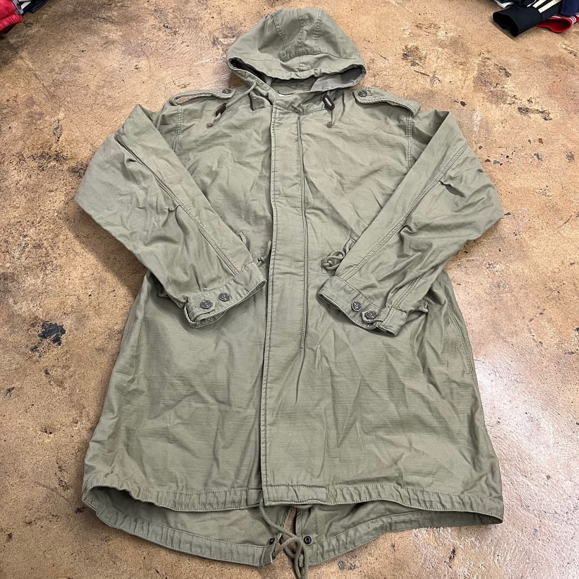 [ 정품/M ] 90s 폴로 데님앤서플라이 필드 야상 자켓 b17 상품이미지2