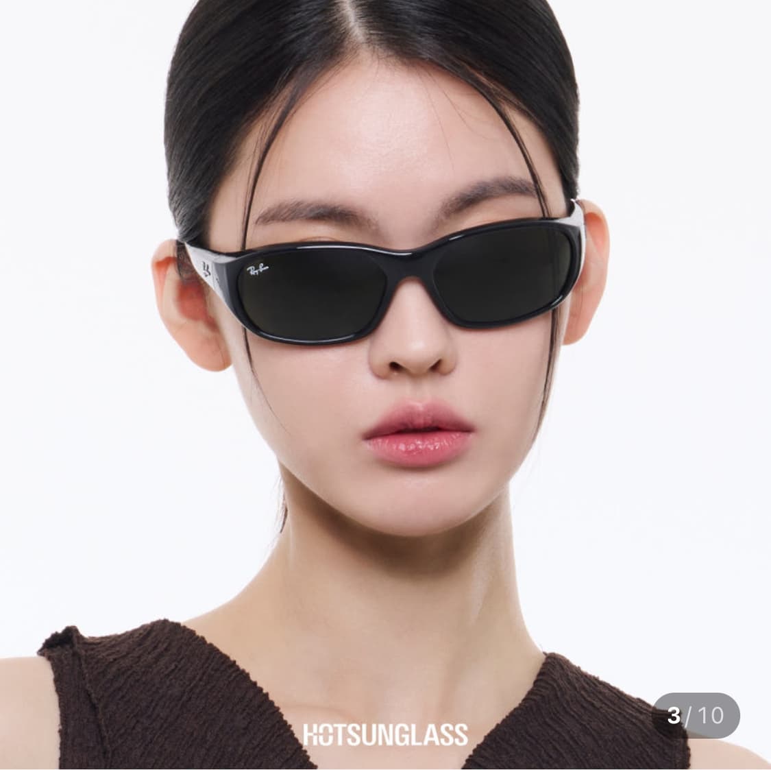 레이벤 대디오 제니 선글라스 RB2016 고글 러닝 운동 몽벨 블랙 상품이미지3