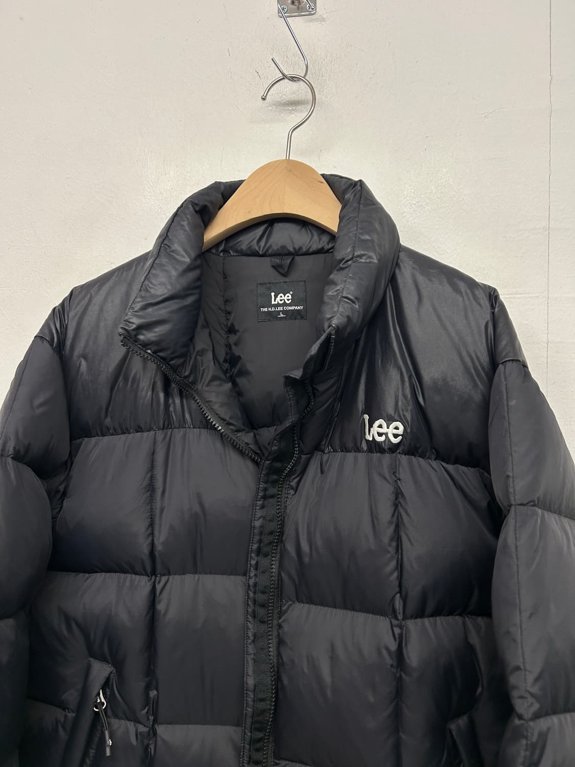 Lee 리 블랙 패딩 점퍼 상품이미지2