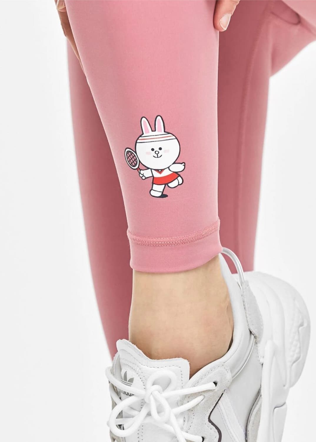 (미착용, 새상품) 뮬라웨어 라인프렌즈 브라운앤프렌즈 원마일 레깅스 상품이미지2