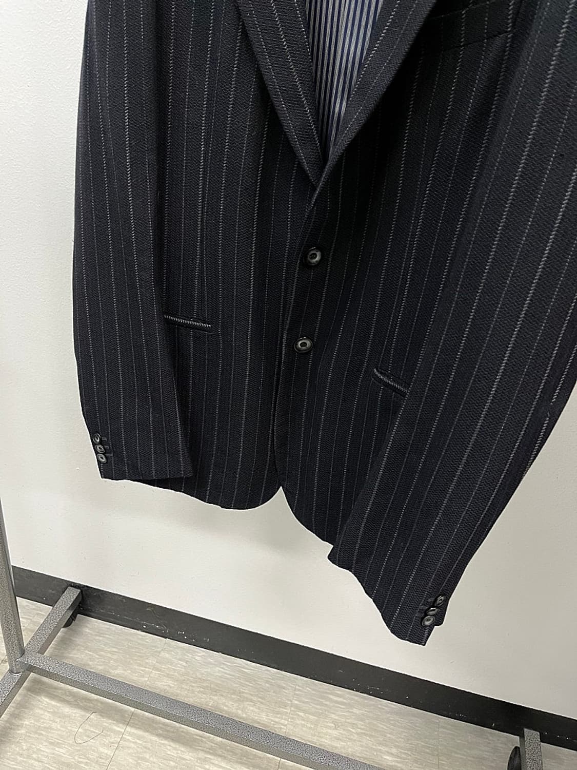 105-110) 조르지오알마니 스트라이프 자켓  상품이미지4