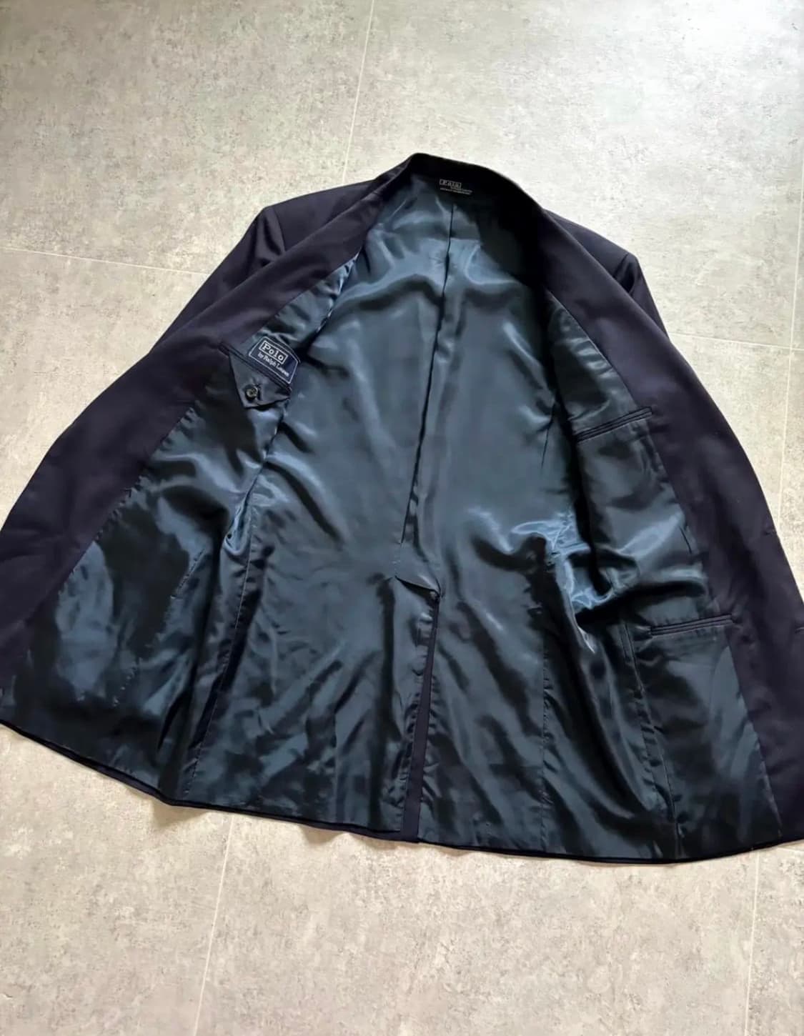 90‘s 폴로 랄프로렌 금장 블레이져 100-103 Made in USA 상품이미지7