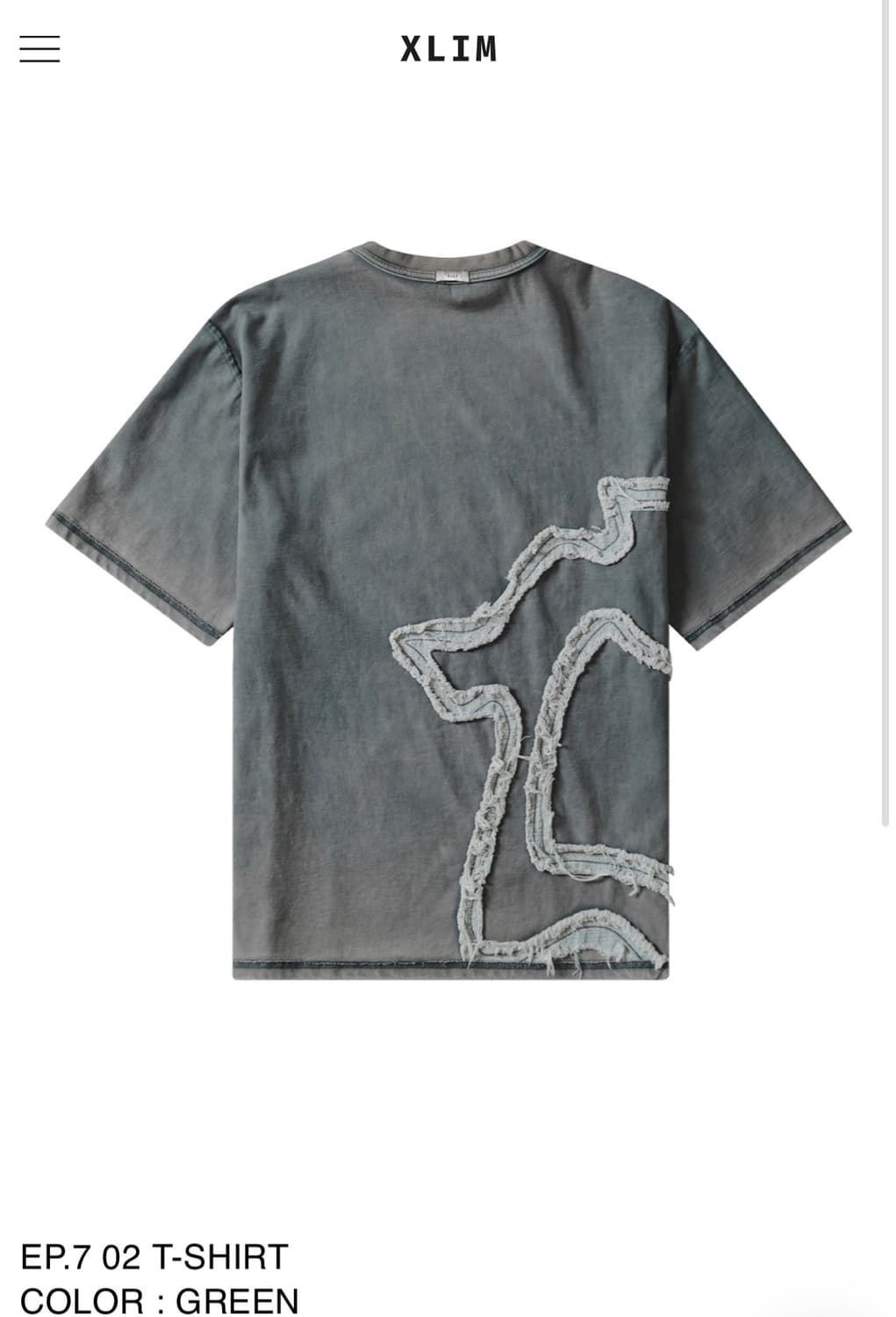 XLIM EP.7 T-SHIRT 상품이미지1