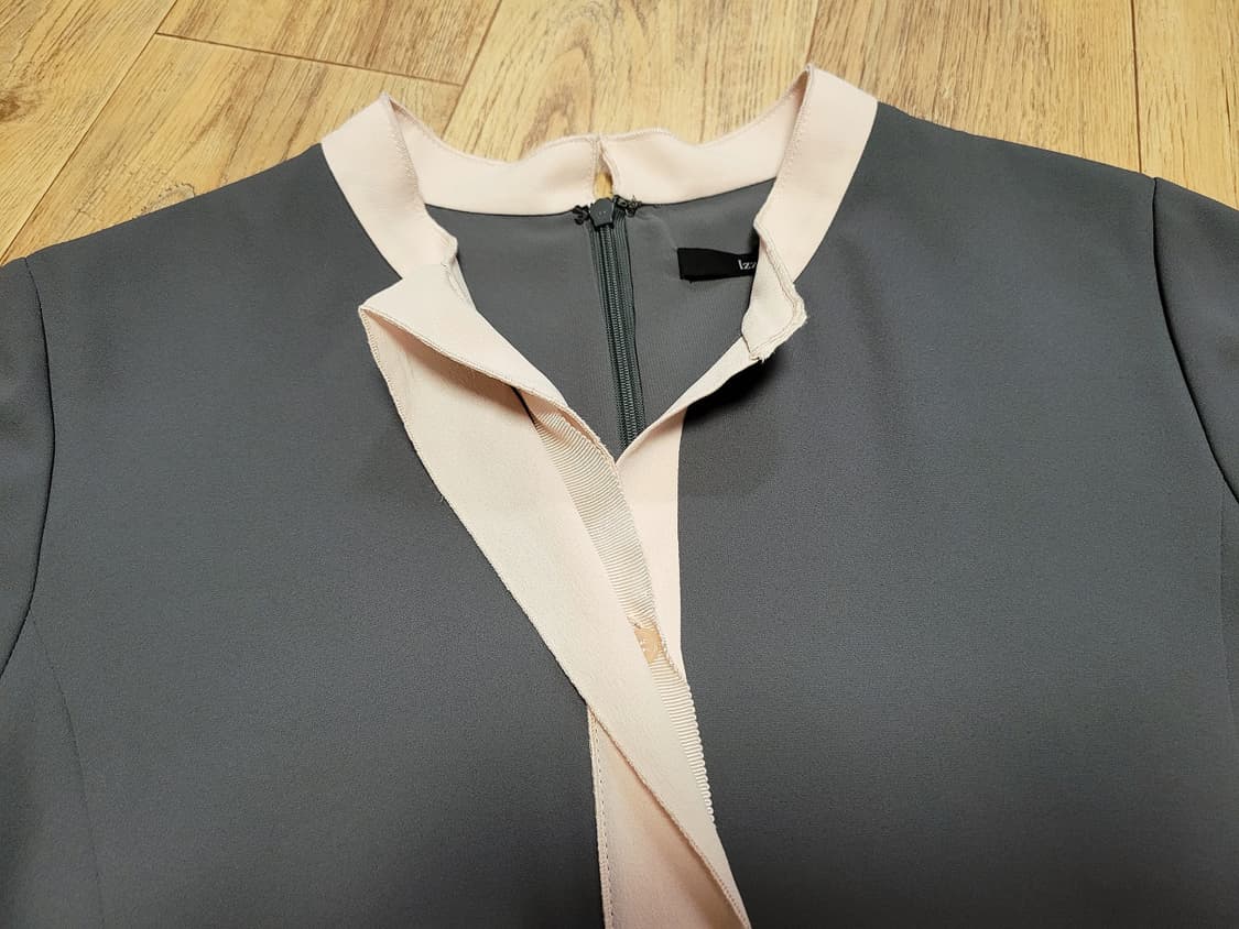 아이잗바바(IZZAT BABA) 배색원피스 55-66 새상품 상품이미지2