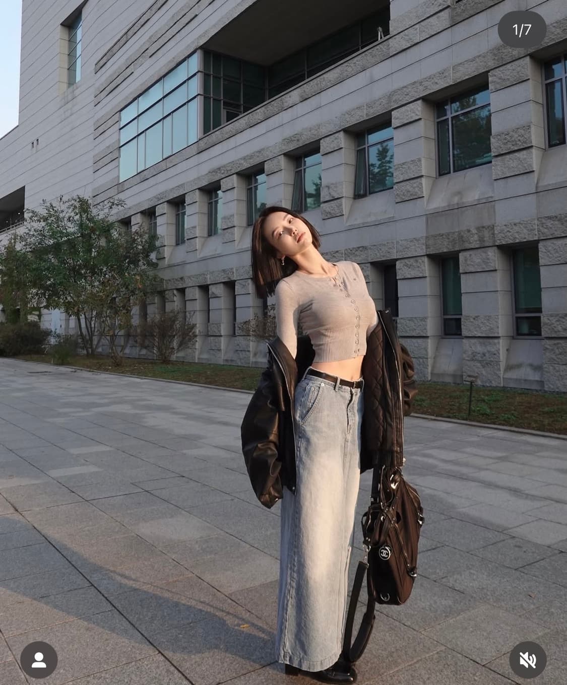 페일제이드 데님스커트 상품이미지2