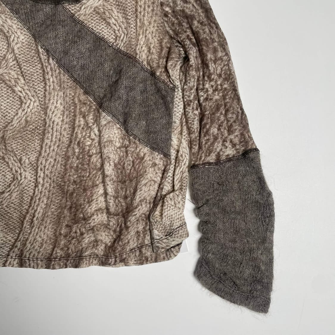 Elenad 모달 울 블렌드 터틀넥 니트 (italy) 상품이미지4