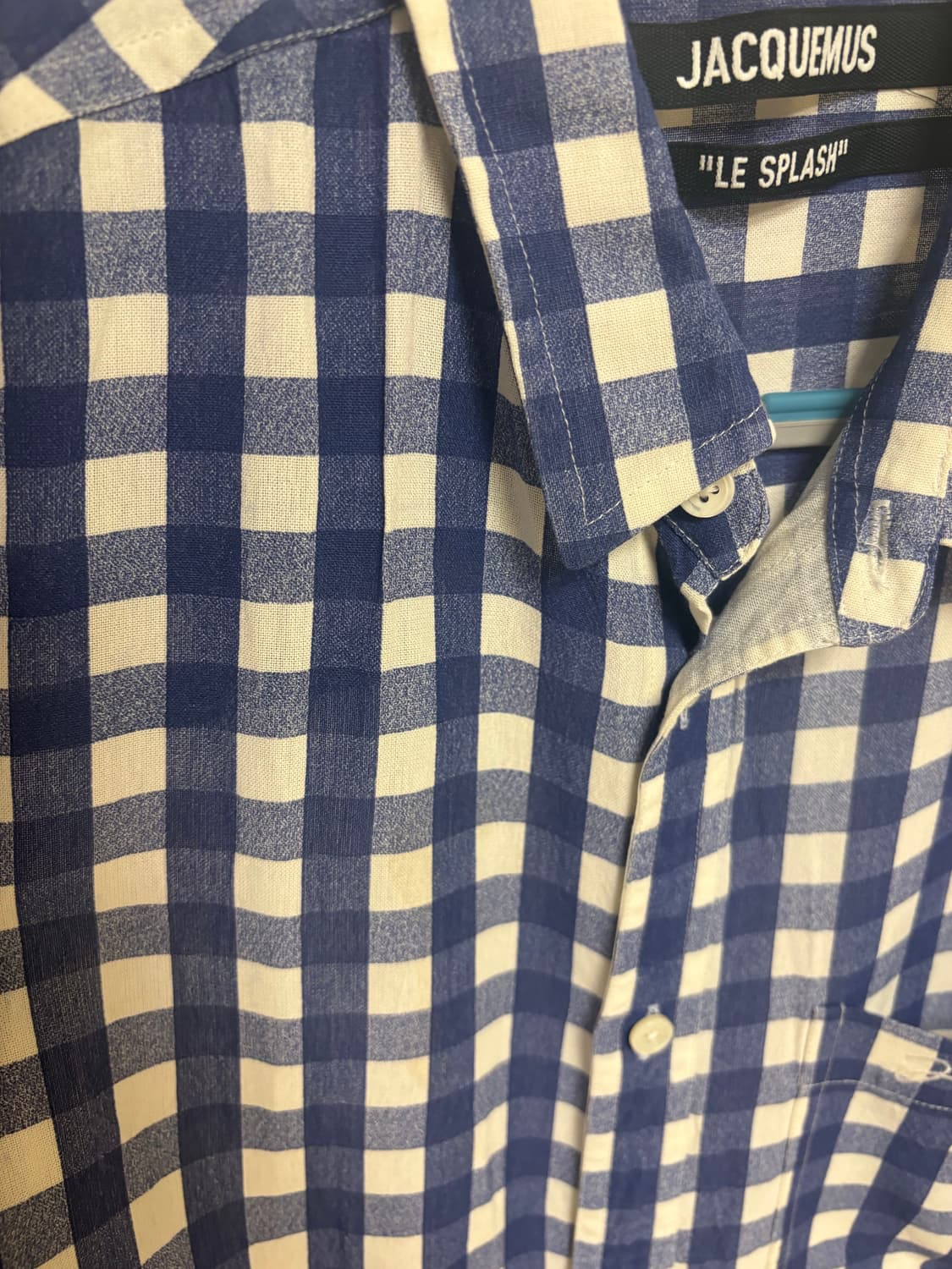 자크뮈스 스트라이프 반팔 셔츠 상품이미지3