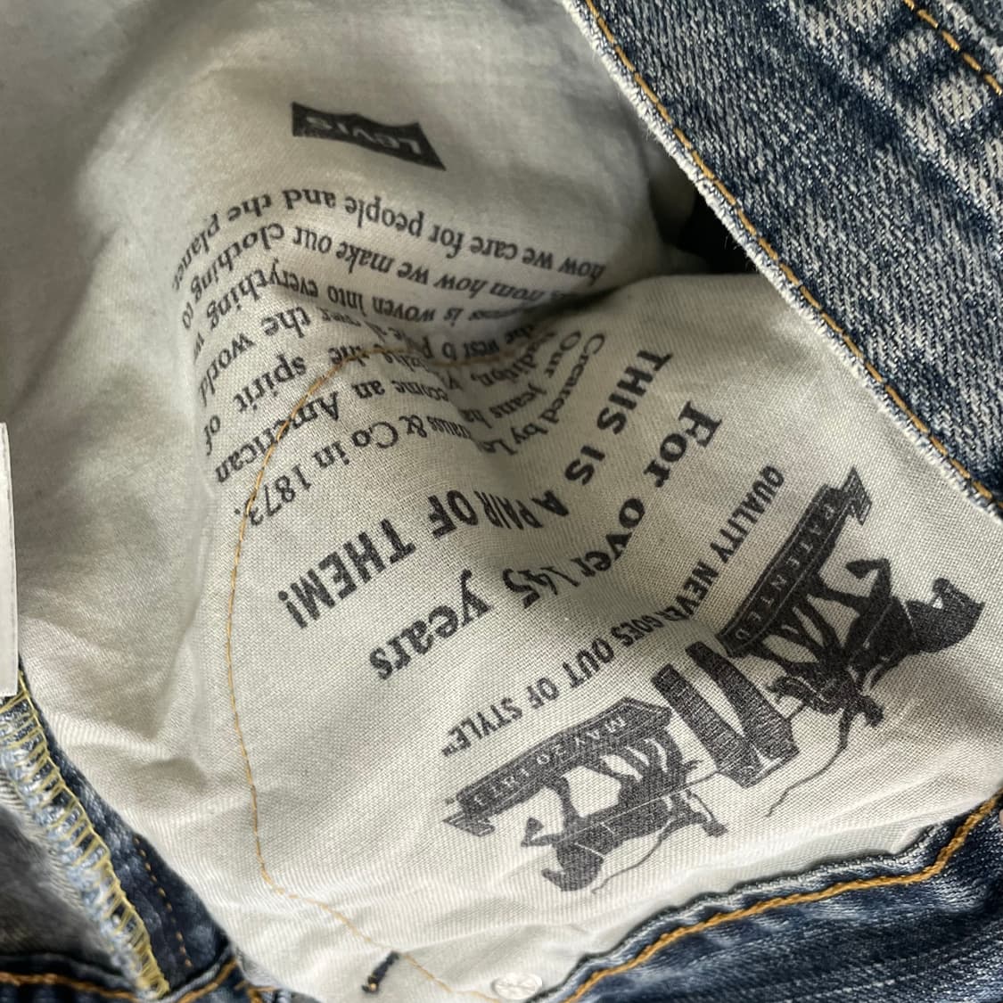 (38) 리바이스559 38x30 릴렉스 스트레이트 데님팬츠 상품이미지7