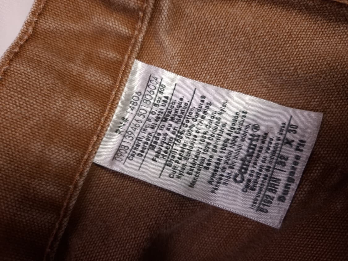 오리지날 칼하트 더블니 워크 팬츠 상품이미지4