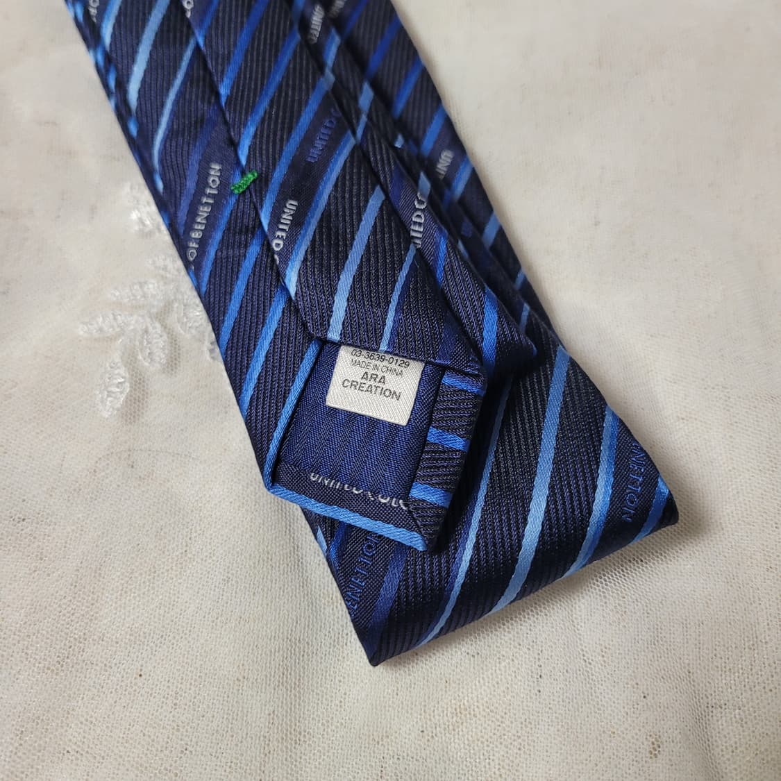 베네통 실크100% 넥타이 (드라이완료) 대검폭 8.3 상품이미지2