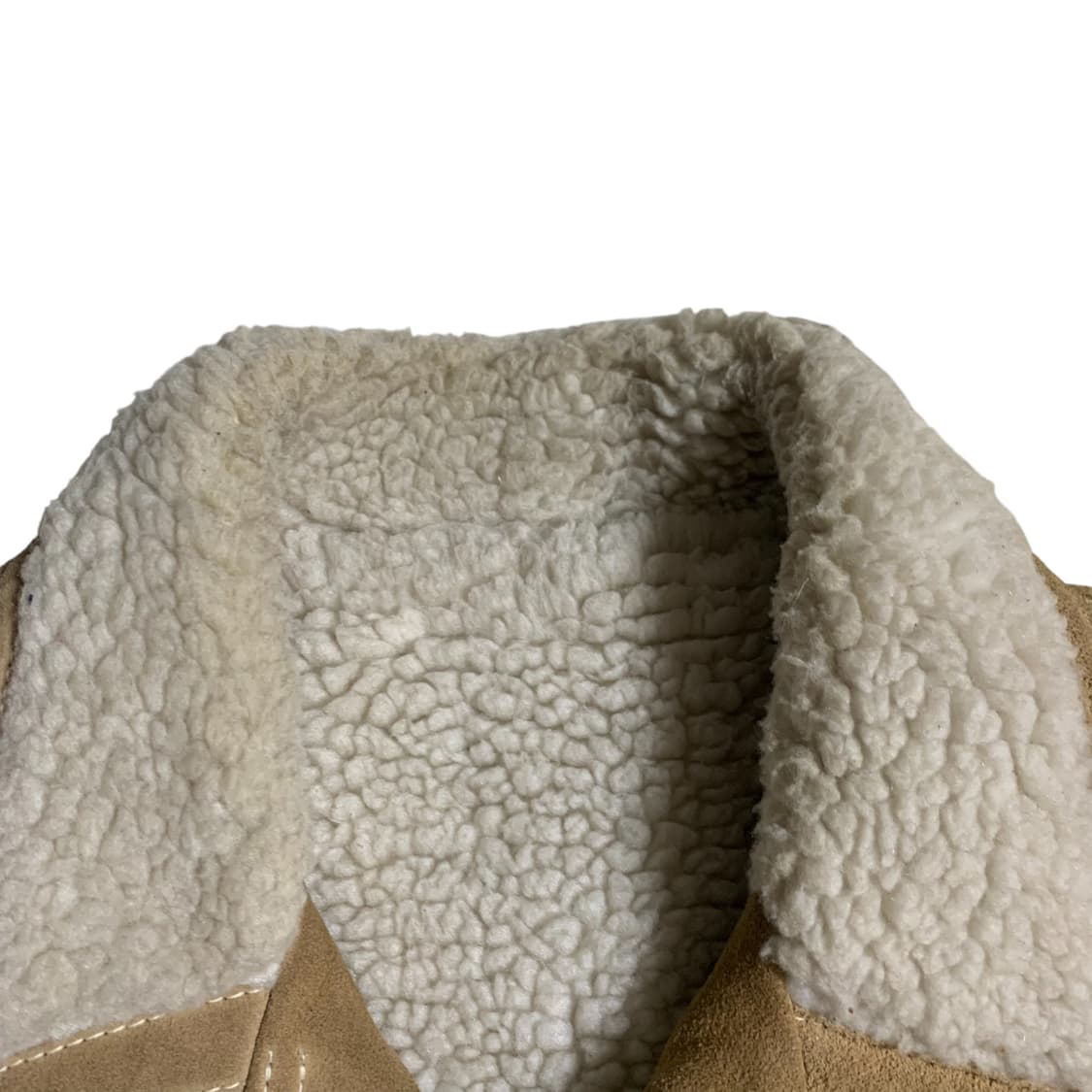 [XL] 70s suede Sherpa leather jacket 상품이미지3