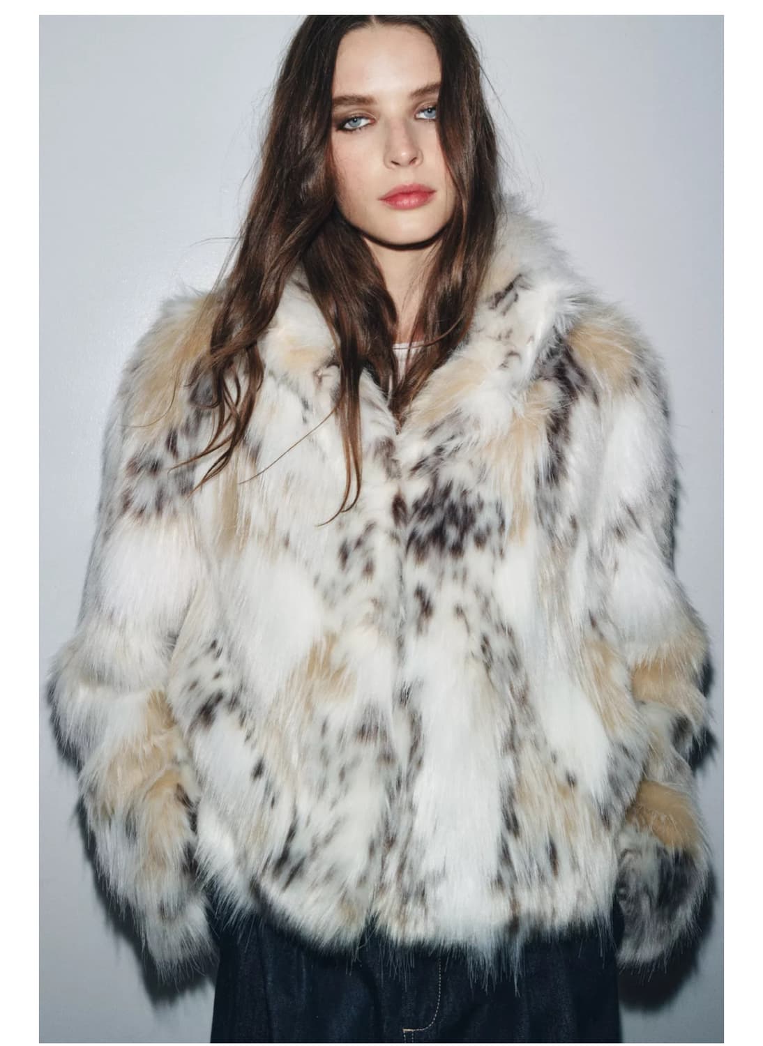 ZW컬렉션 페이크 퍼 숏 코트 <새상품> 상품이미지3