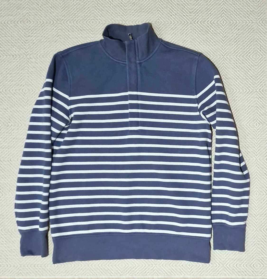 브룩스브라더스 마리너 스트라이프 하프집업 스웨터  상품이미지6
