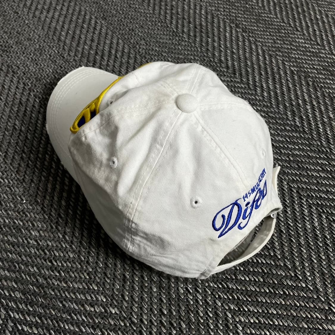 인터크루 y2k 빈티지 화이트 볼캡 o 4404 상품이미지3