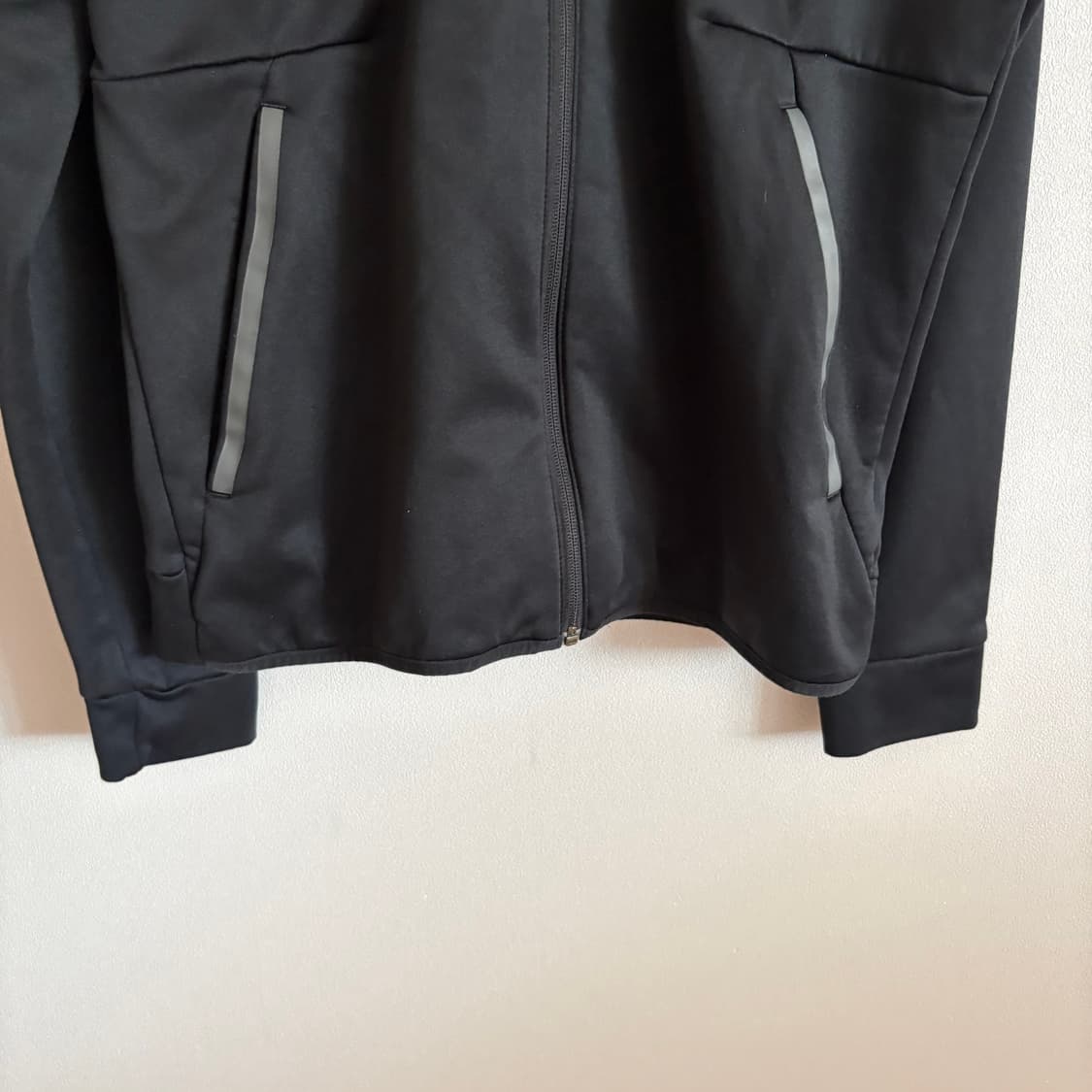 아디다스 블랙 후드 집업 100 상품이미지2