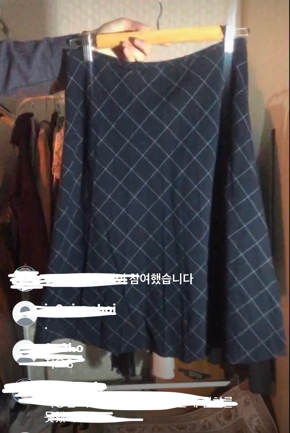 빈티지 미디스커트 상품이미지1