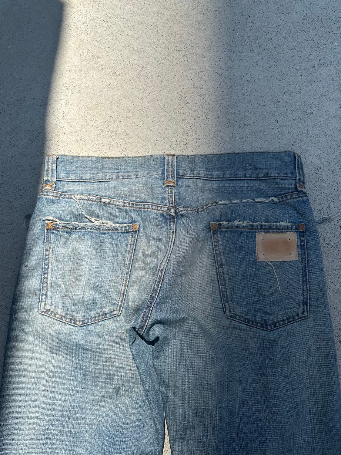 00’s Dolce & Gabbana crack knee denim 상품이미지9