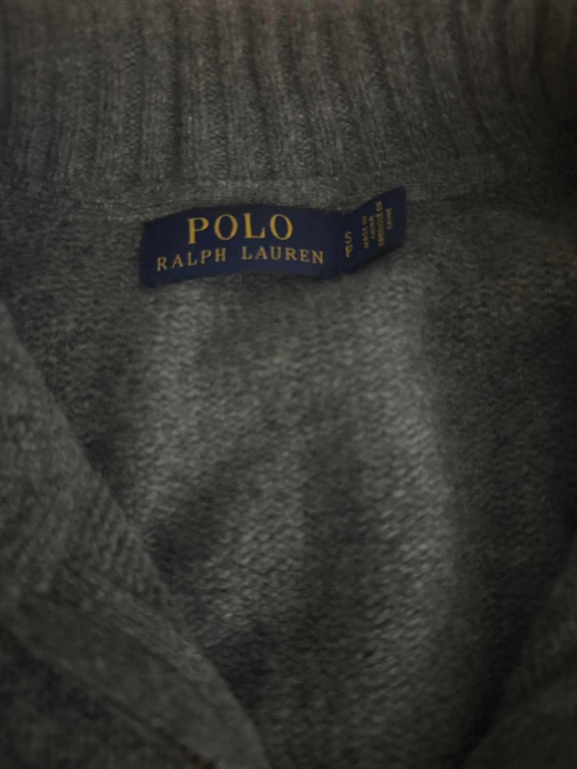 폴로 빅포니 니트 집업 상품이미지2