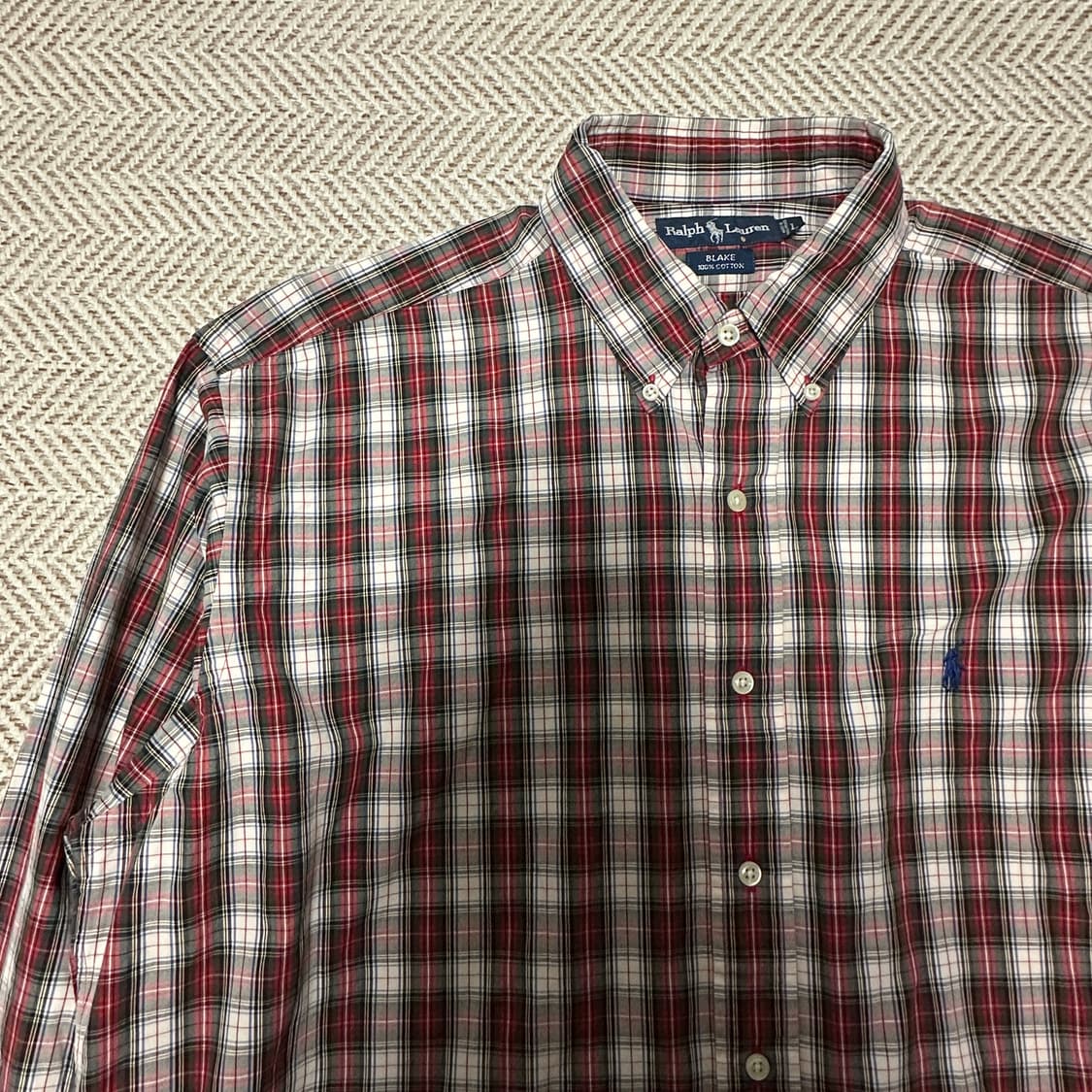 POLO RALPH LAUREN check shirt 상품이미지3