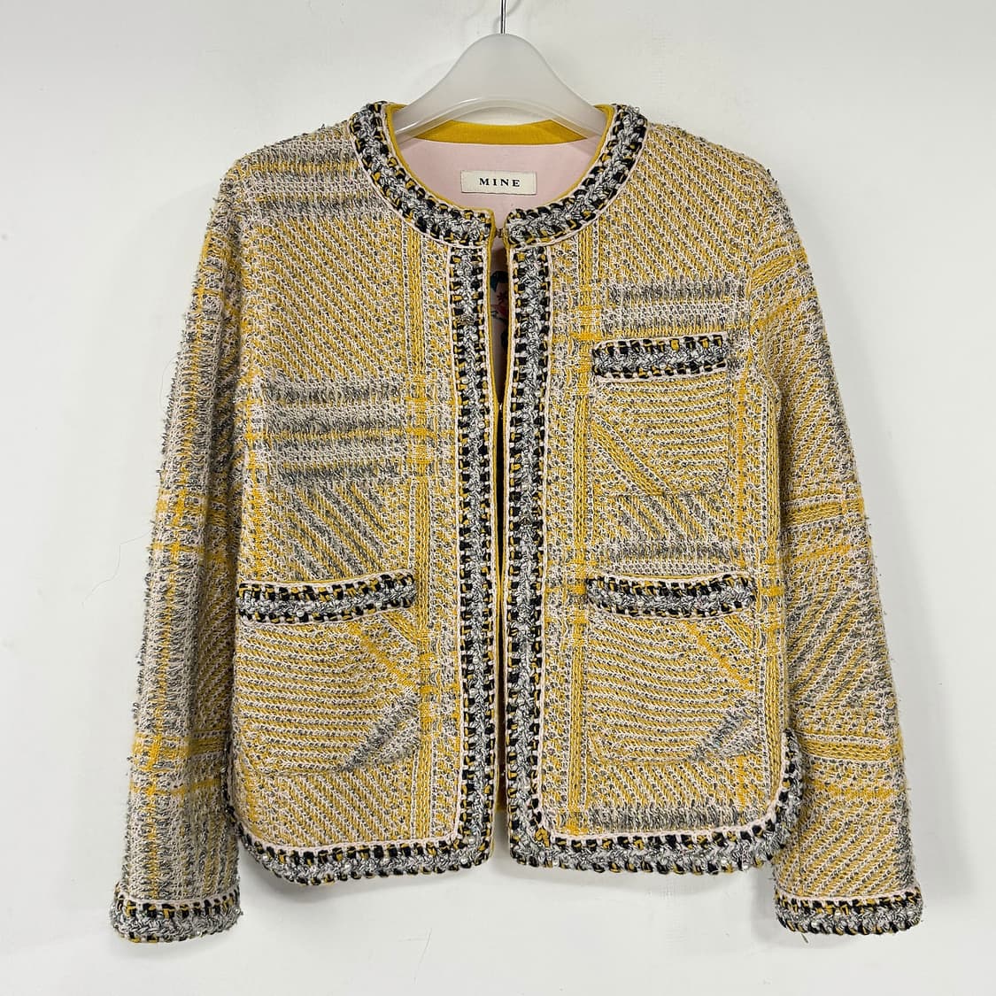 마인 MINE 펄 비즈 트위드 자켓 상품이미지3