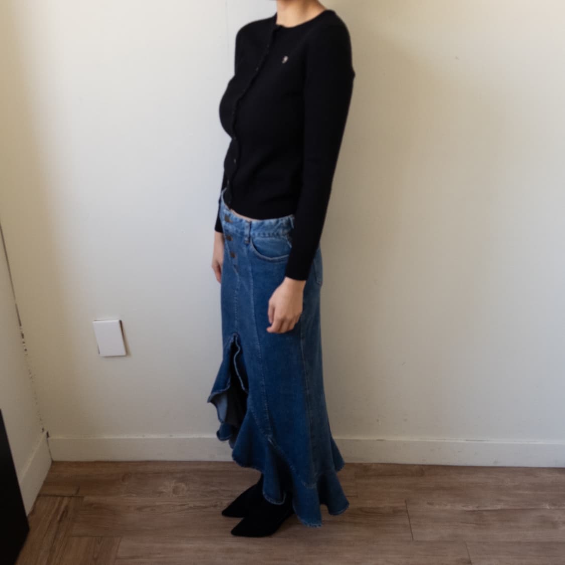 버버리 아카이브 블랙 가디건 상품이미지2