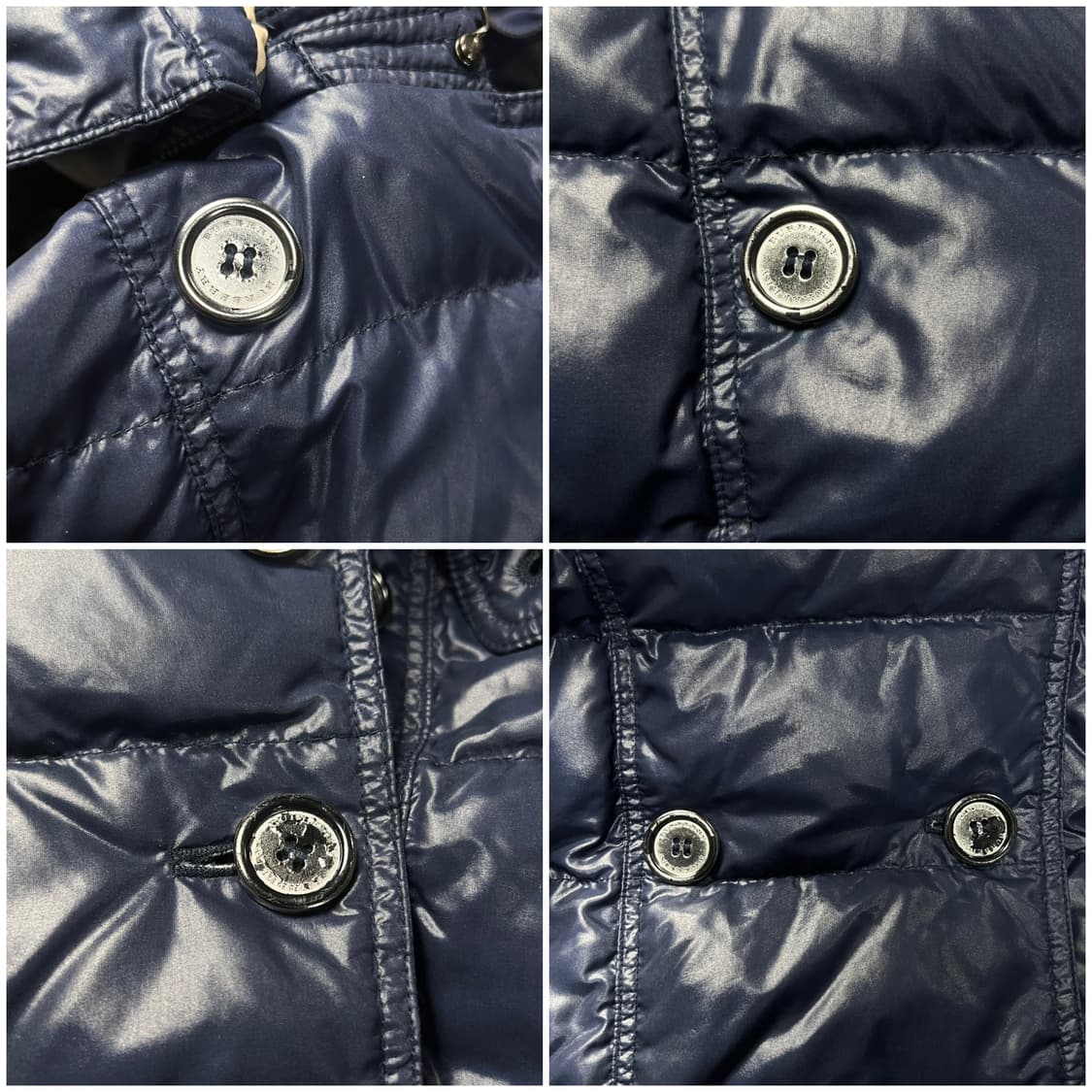 버버리 키즈 패딩 네이비 8Y 상품이미지4