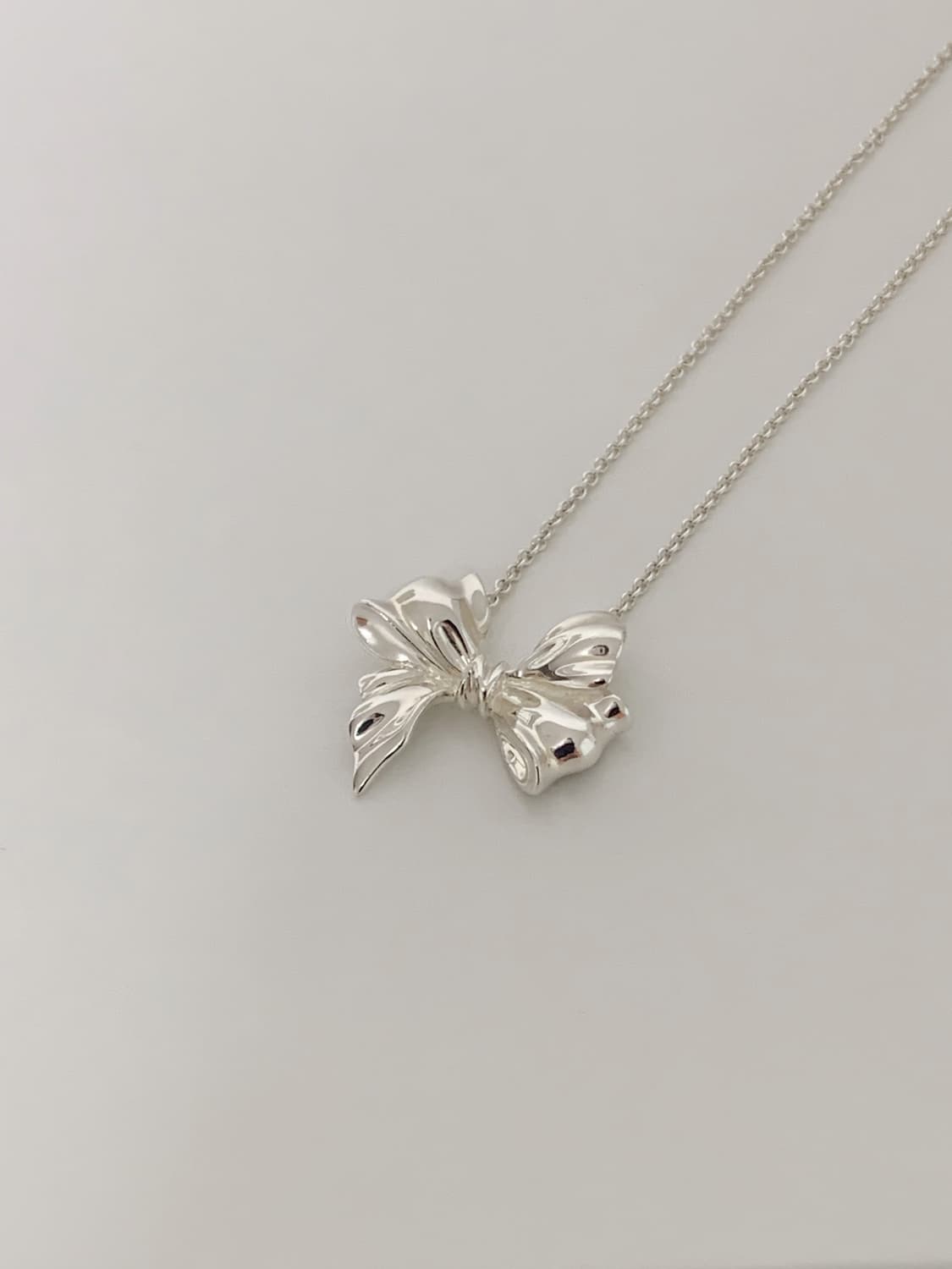 [ 티파니앤코 ]  티파니 라지 보우 리본 목걸이 상품이미지9