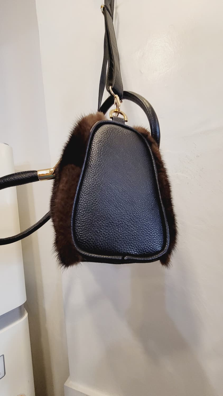 유로 밍크 가죽 스피디 상품이미지3