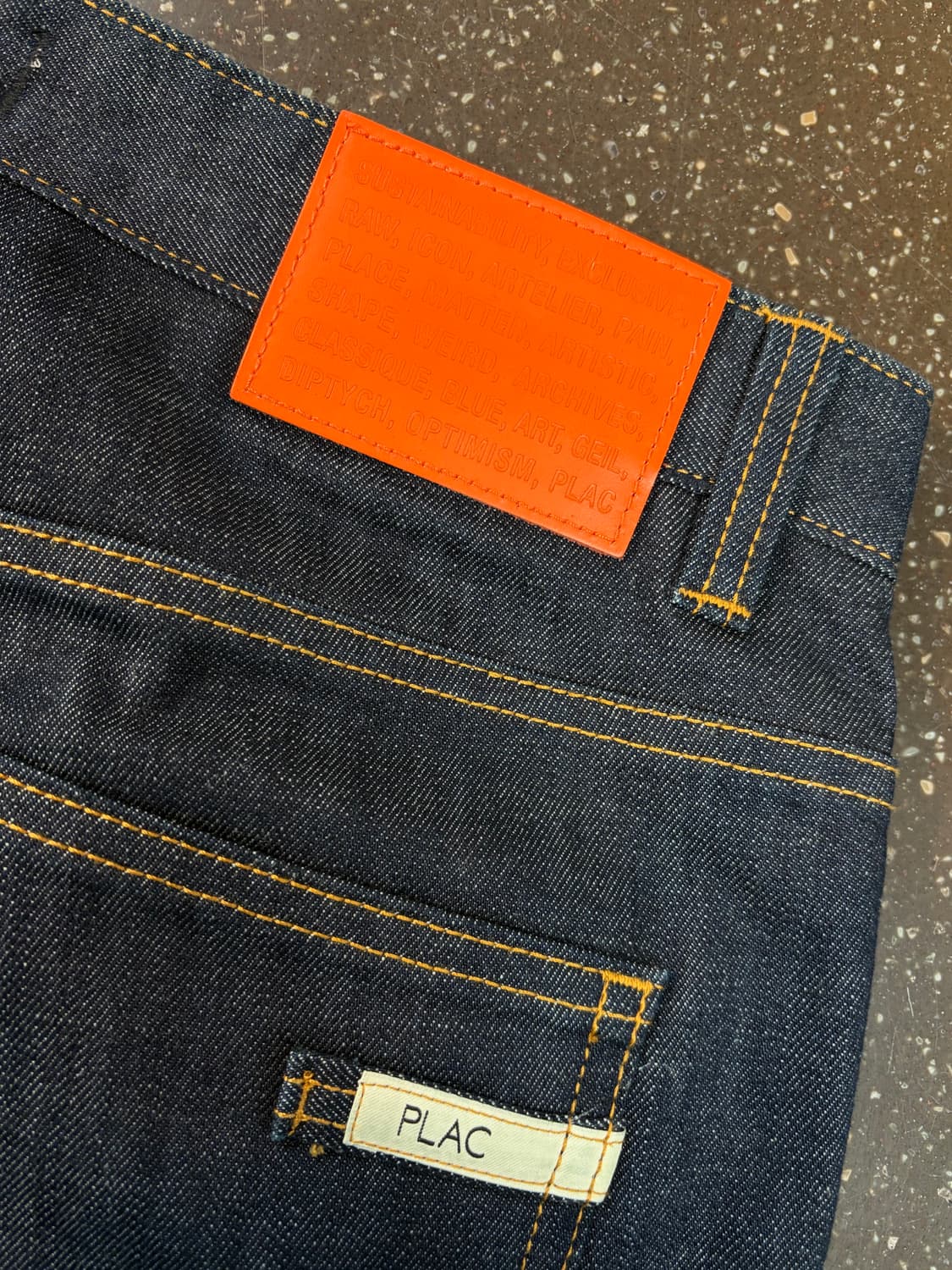 PLAC 플랙 생지 데님 청바지 33 상품이미지4