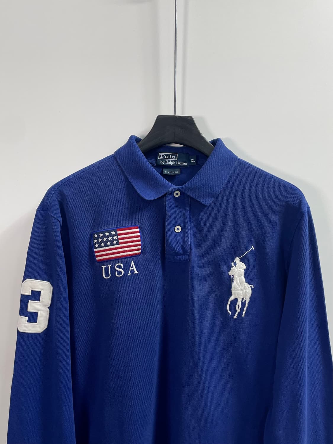 폴로 랄프로렌 USA 빅포니 긴팔 카라티 (on.649)   상품이미지2