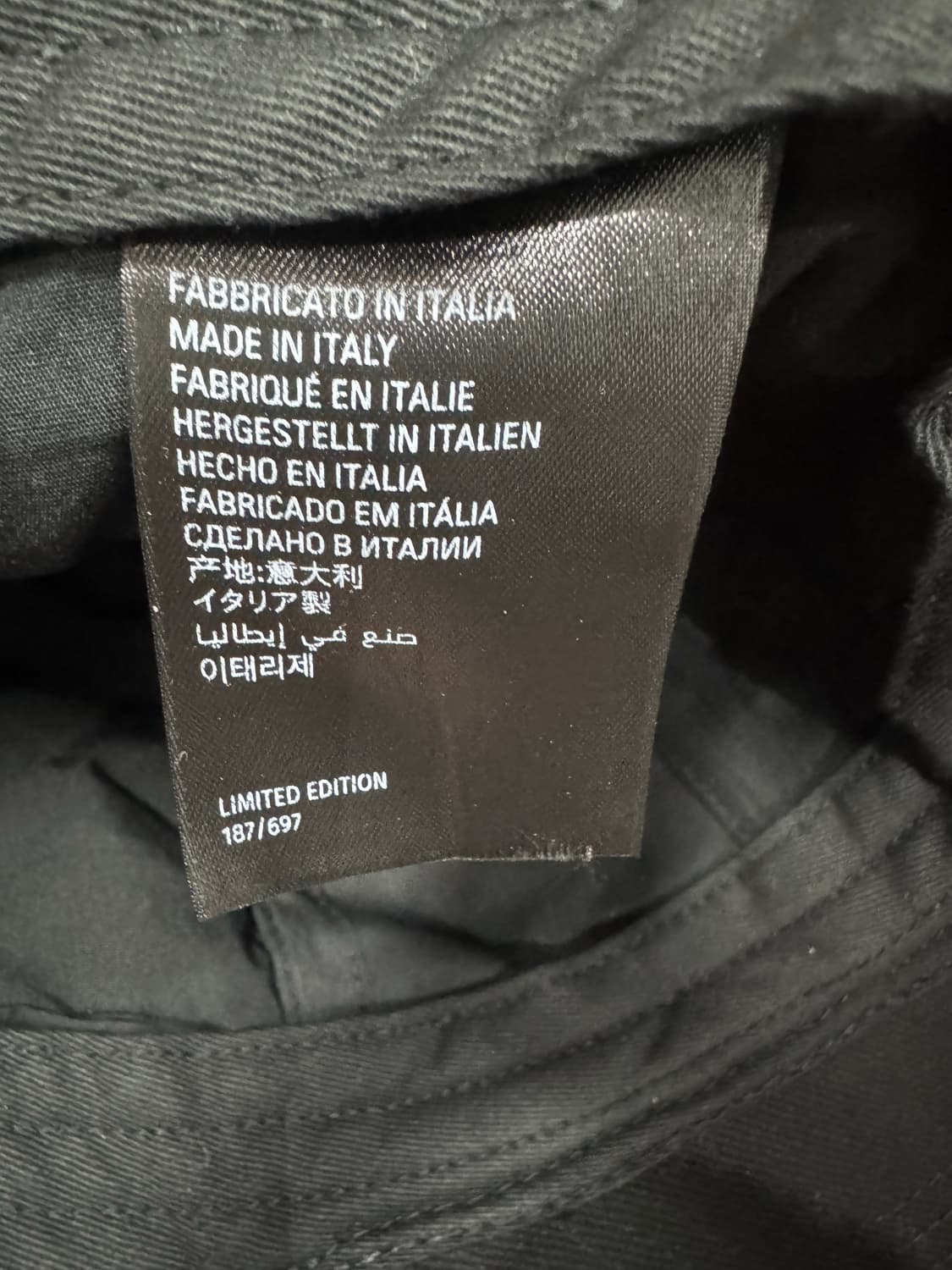 발렌시아가 업사이클 아뜰리에 볼캡 상품이미지3