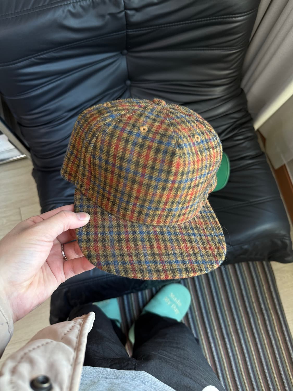 슈프림 트위드 5패널 캡 상품이미지1