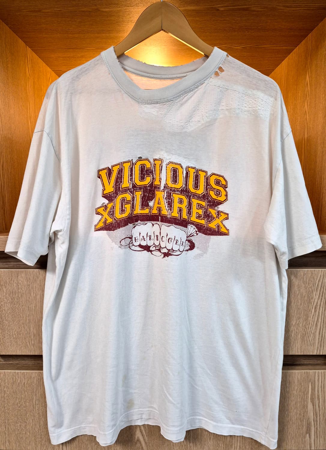 00s VICIOUS GLARE Band
Merch T-Shirt 
 상품이미지2