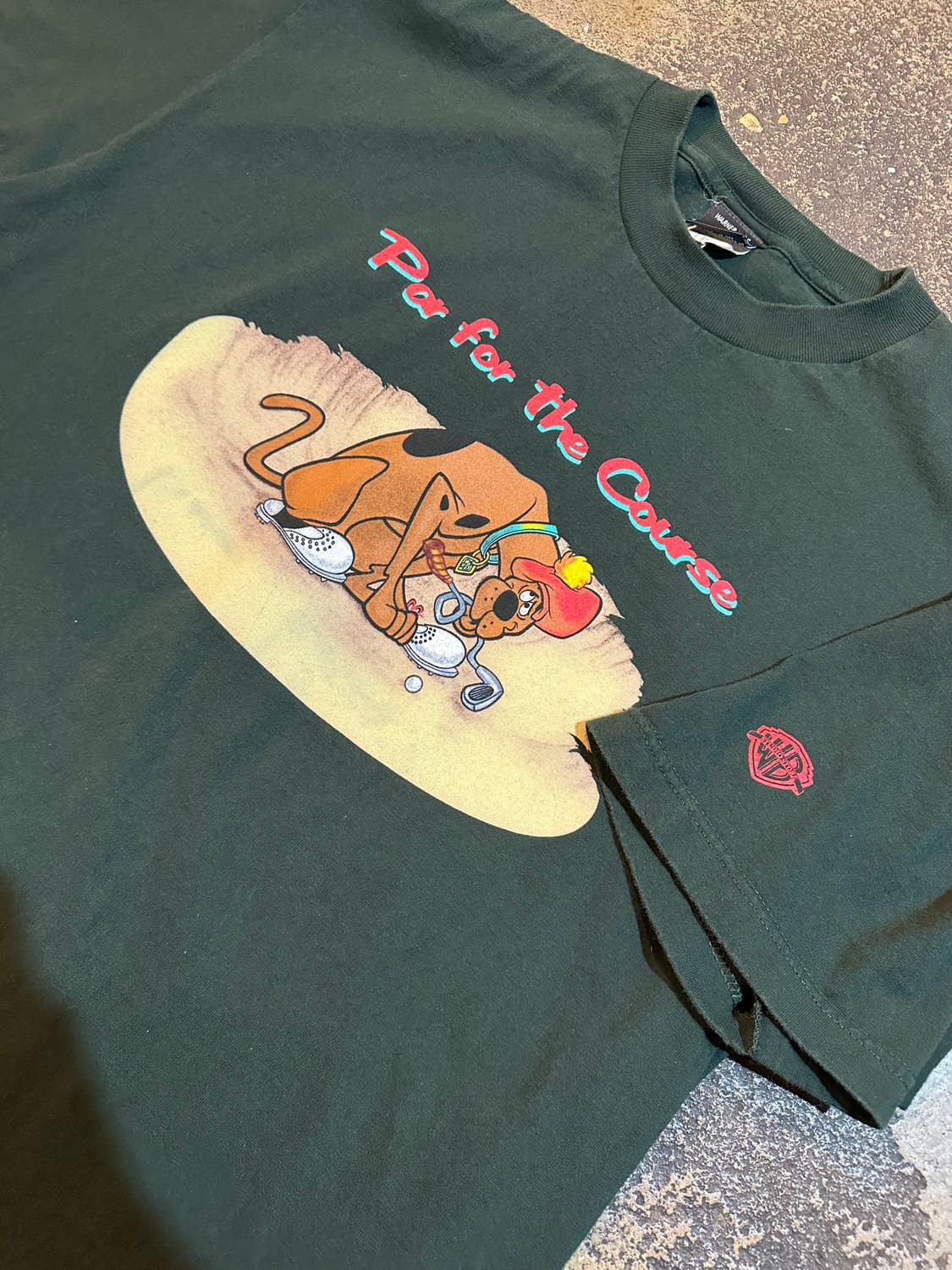 빈티지 90s 스쿠비 두 카툰 티셔츠 상품이미지2