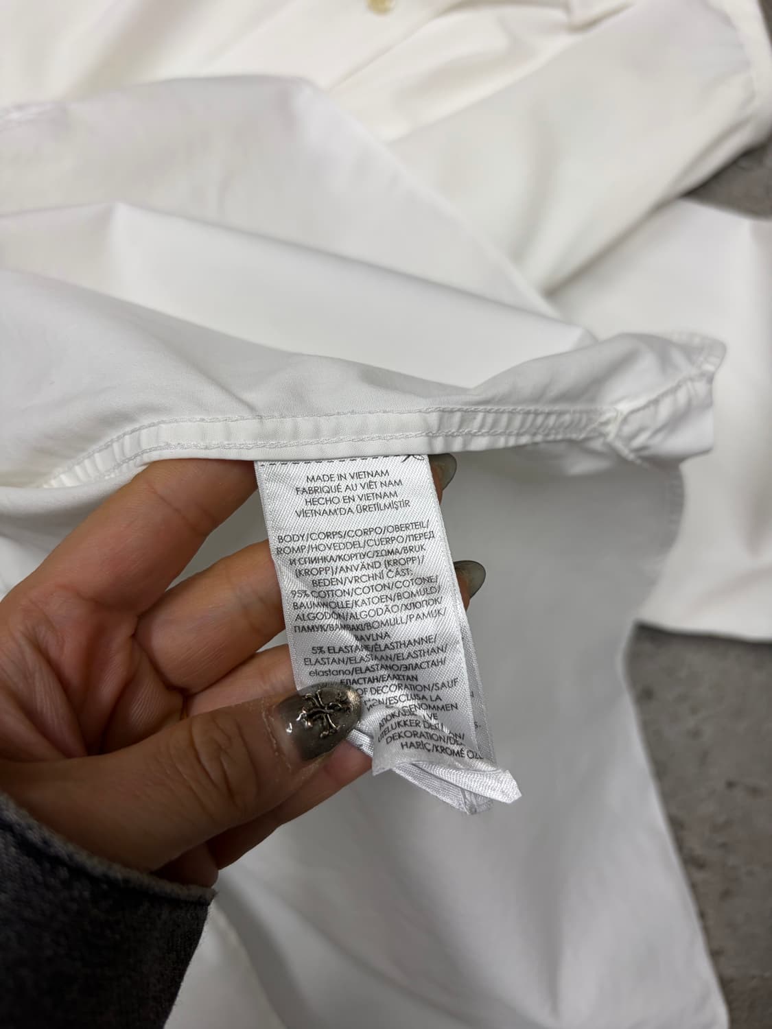 폴로 화이트 셔츠[2480] 상품이미지8