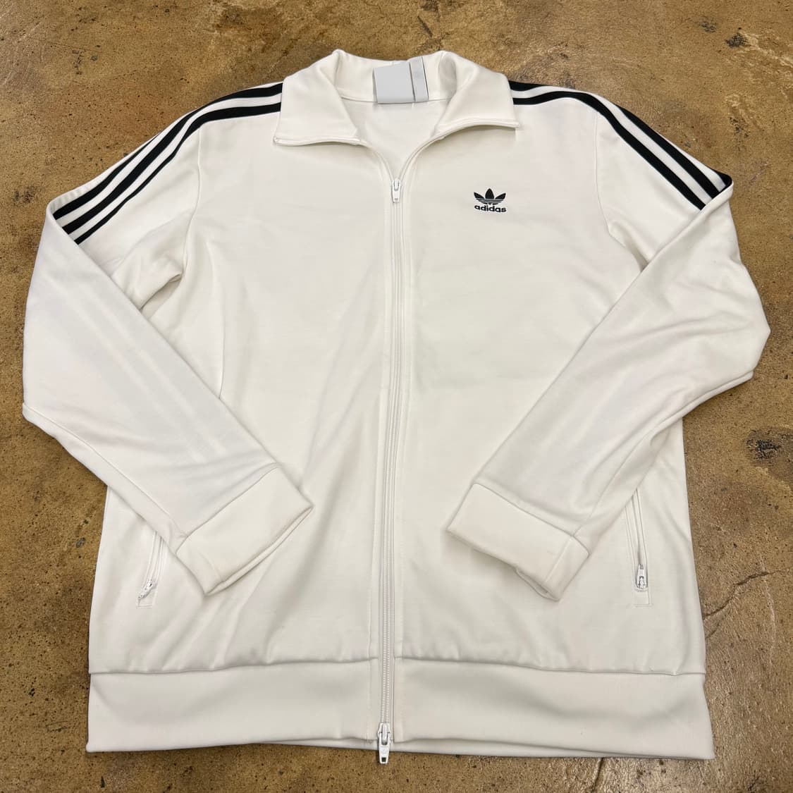 아디다스 화이트 베켄바우어 투웨이 흰검 져지 트랙탑 상품이미지2