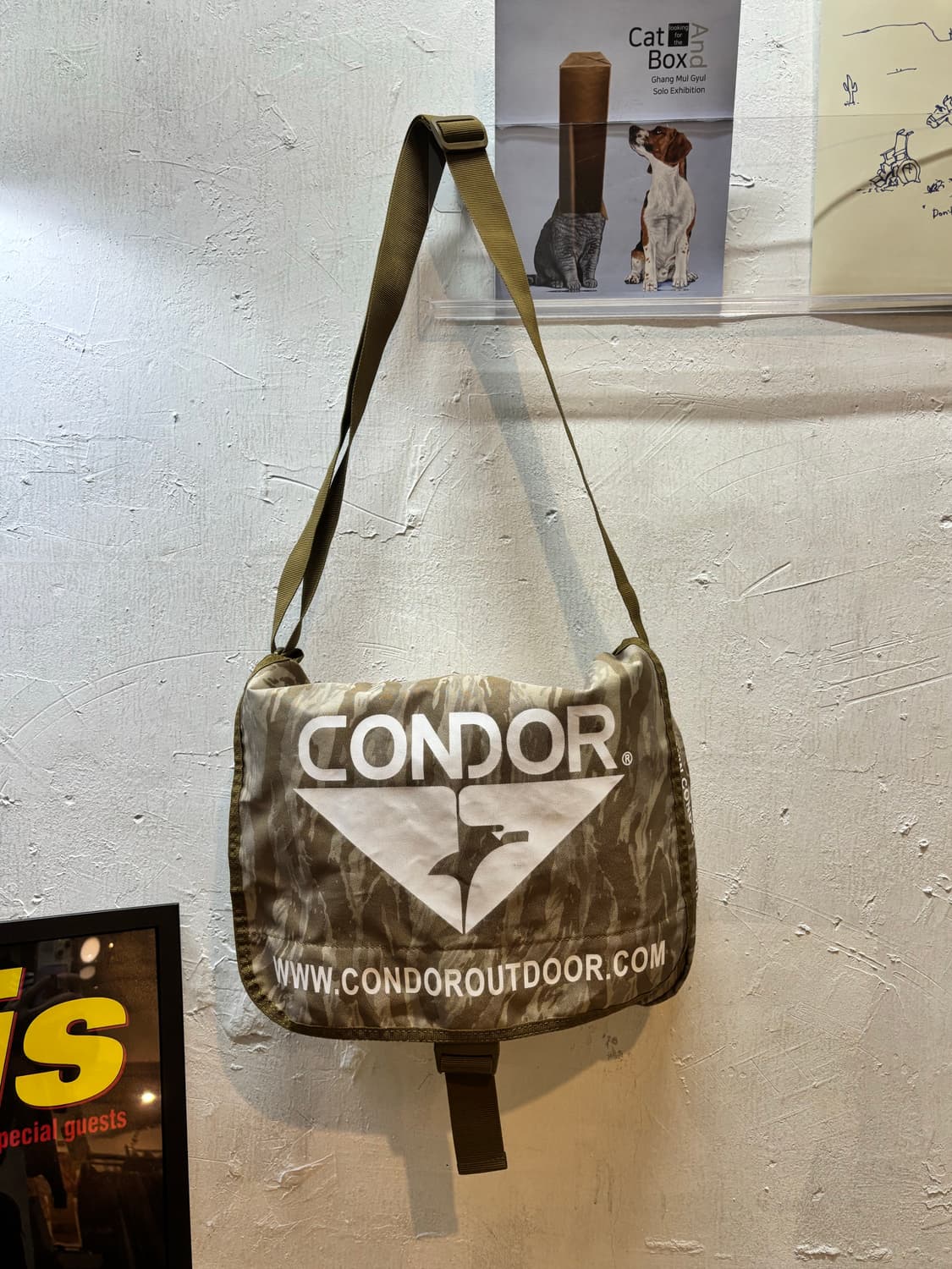콘도르 아웃도어(Condor Outdoor) 타이거 카모 메신저백 상품이미지6