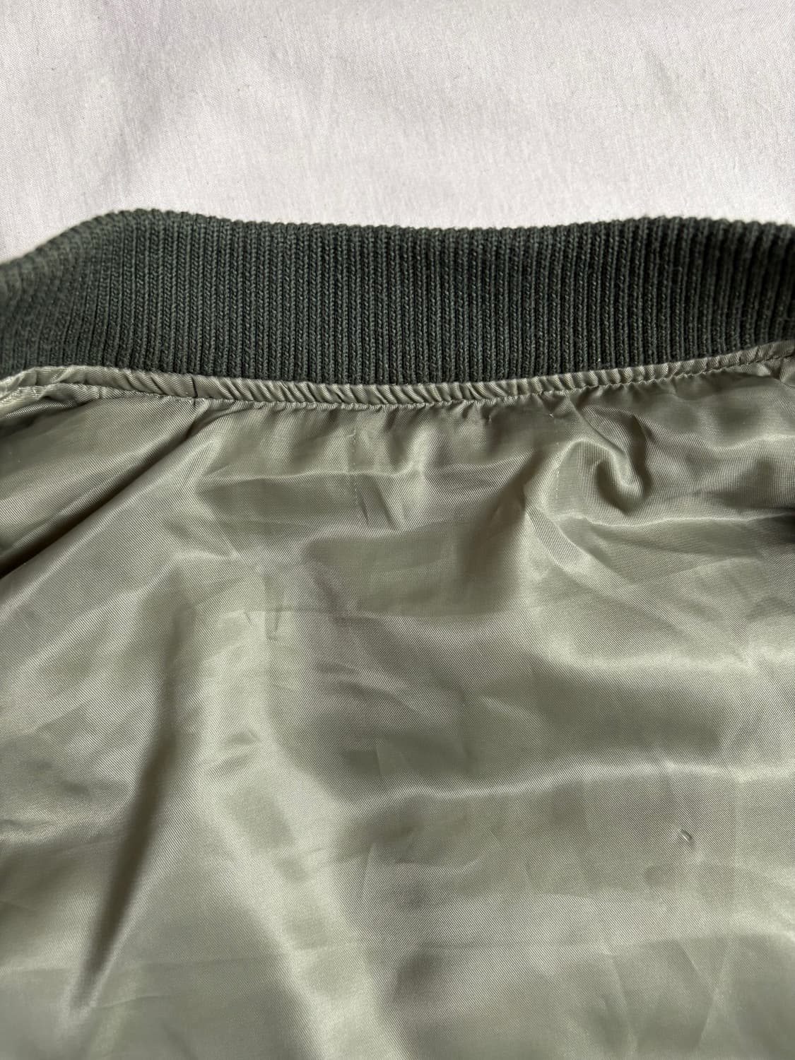 Vintage Military MA-1 밀리터리 항공 플라이트 점퍼 L 상품이미지8