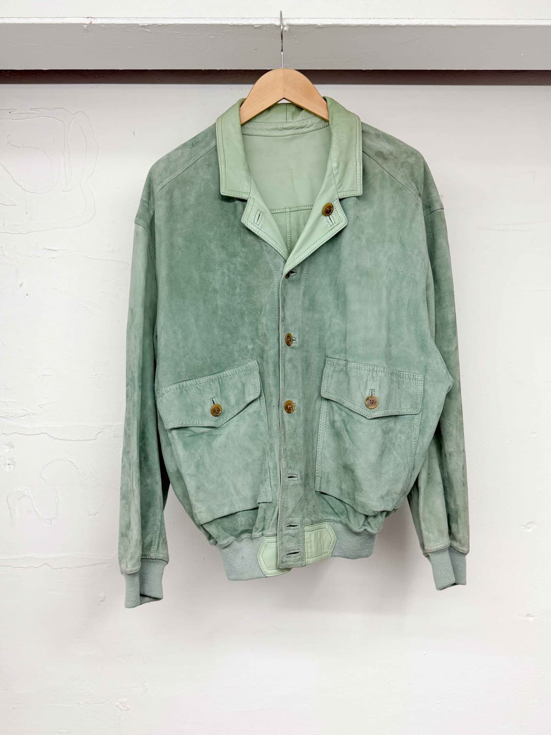 Remo mercalli  리버시블 레더 블루종  상품이미지1