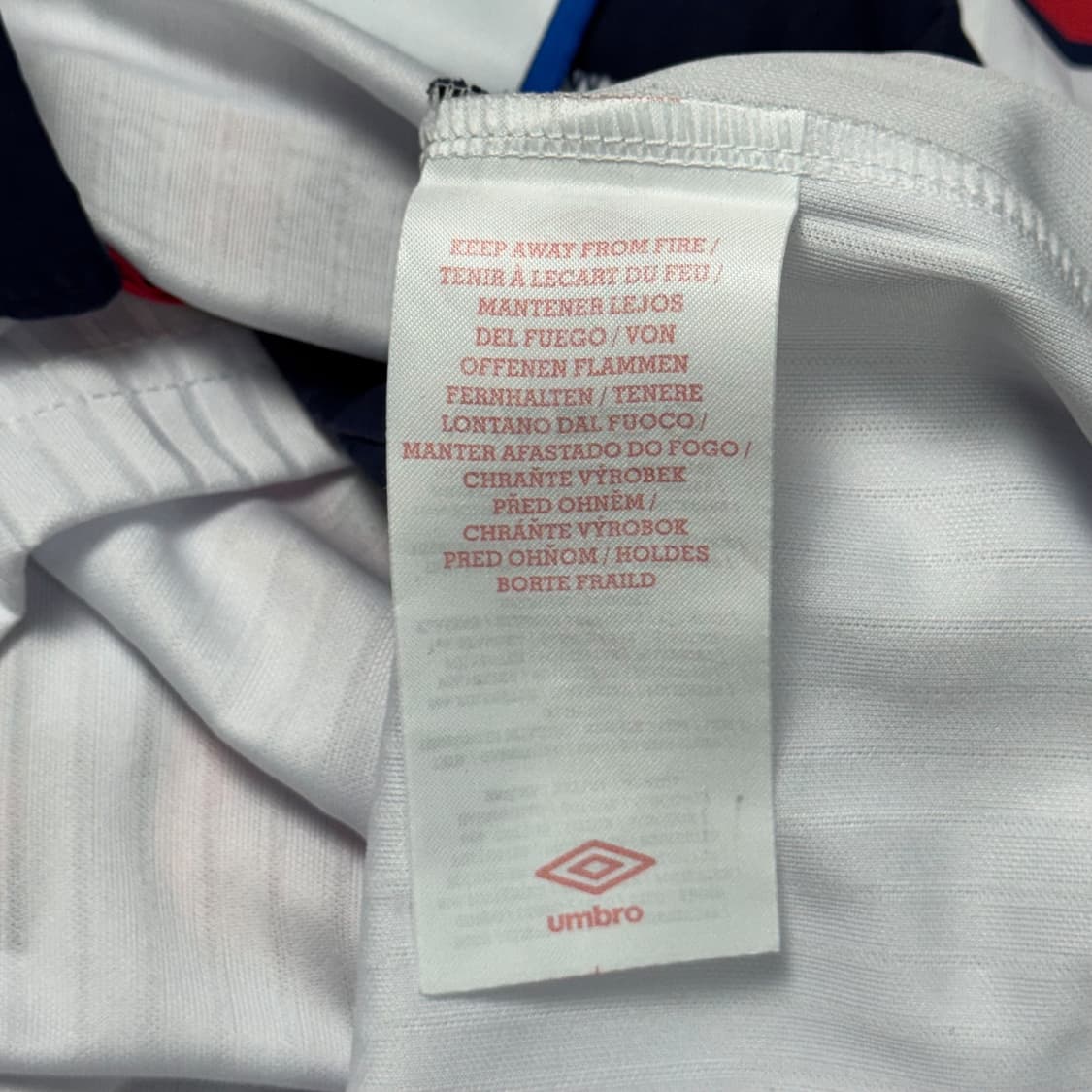 (L) 1997-1999 엄브로 잉글랜드 국대 폴 스콜스 긴팔 유니폼 상품이미지7