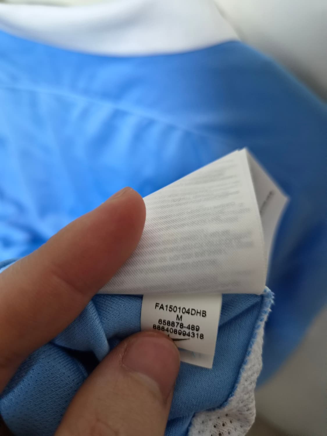 [해외 M] 15-16 맨시티 홈 긴팔 상품이미지5